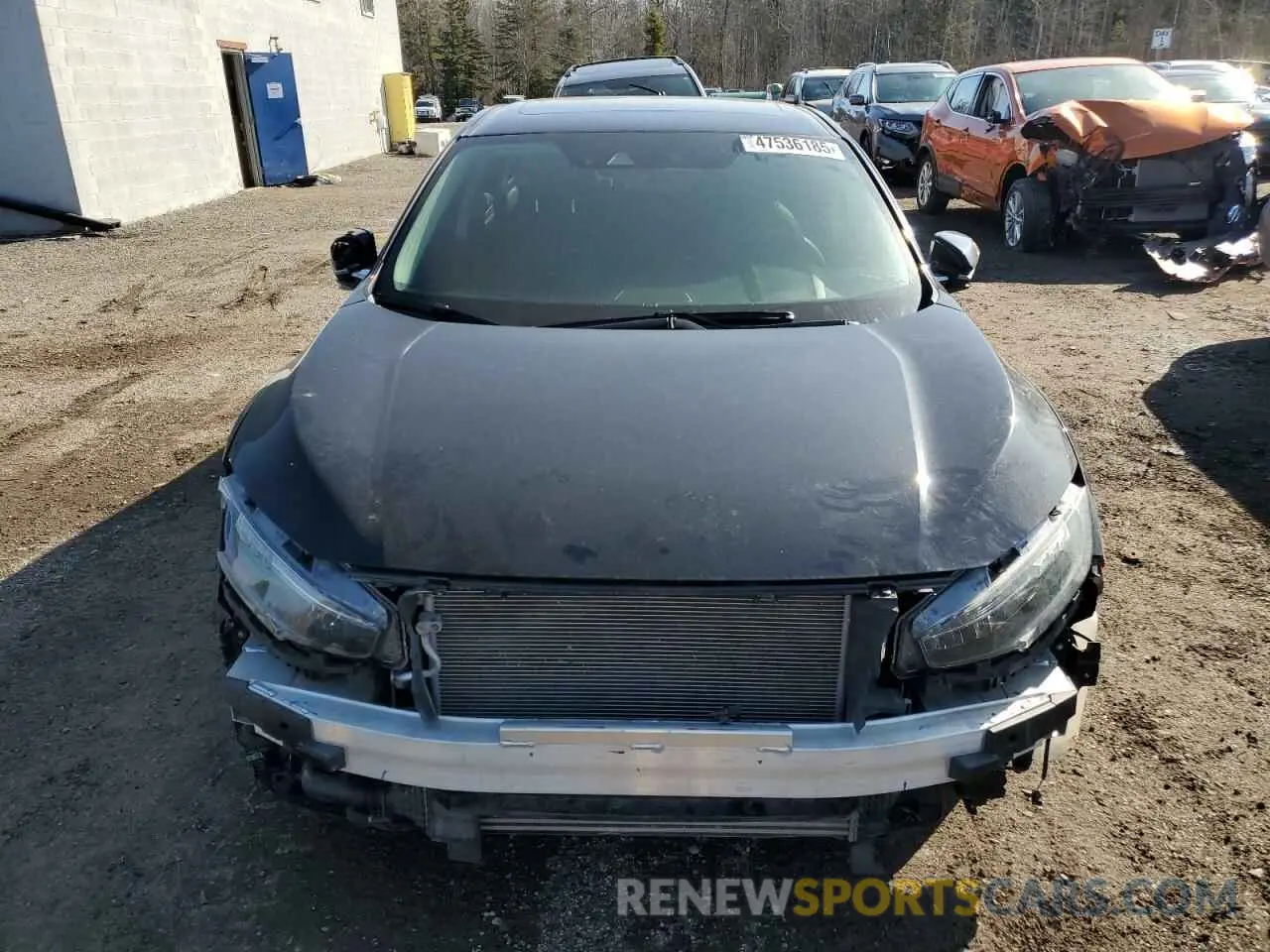 5 fotografías del automóvil dañado 2HGFC1F96MH100295 HONDA CIVIC 2021