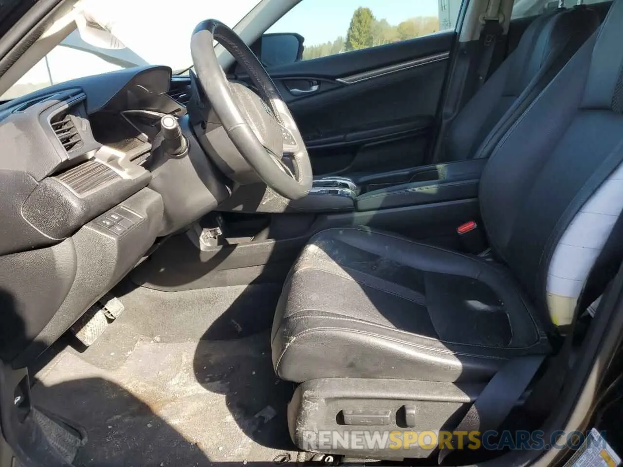 7 fotografías del automóvil dañado 2HGFC1F96MH100295 HONDA CIVIC 2021