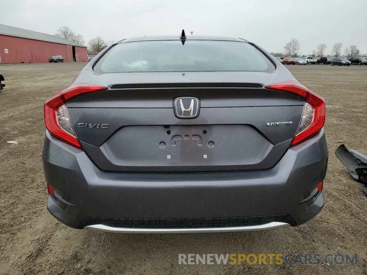 6 fotografías del automóvil dañado 2HGFC1F96MH100829 HONDA CIVIC 2021