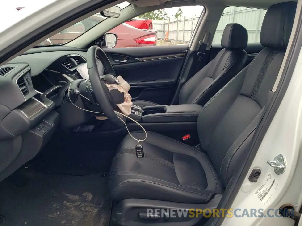 7 fotografías del automóvil dañado 2HGFC1F96MH101432 HONDA CIVIC 2021