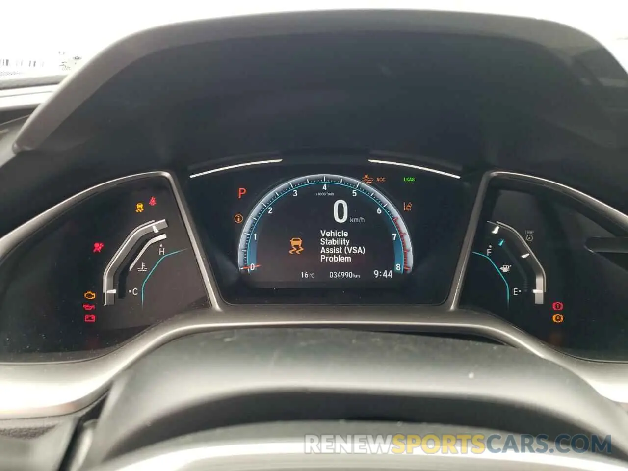 9 fotografías del automóvil dañado 2HGFC1F96MH101432 HONDA CIVIC 2021