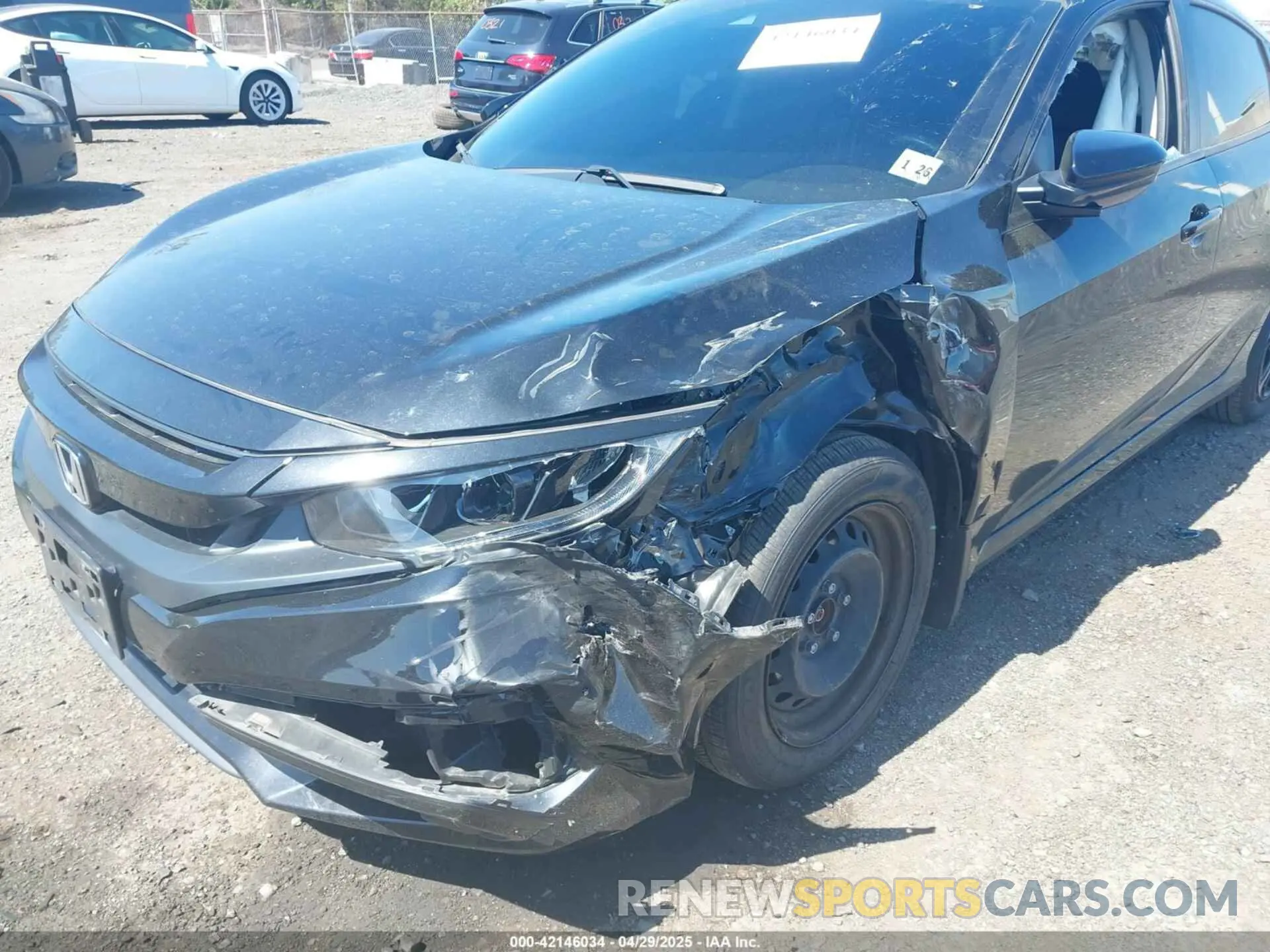 6 fotografías del automóvil dañado 2HGFC2F60MH518797 HONDA CIVIC 2021