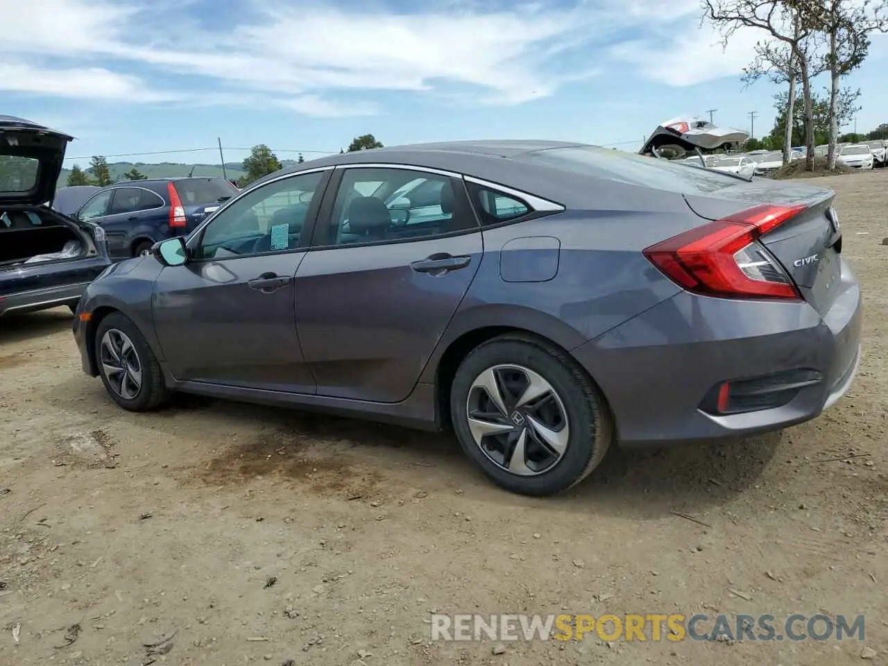 2 fotografías del automóvil dañado 2HGFC2F60MH524020 HONDA CIVIC 2021
