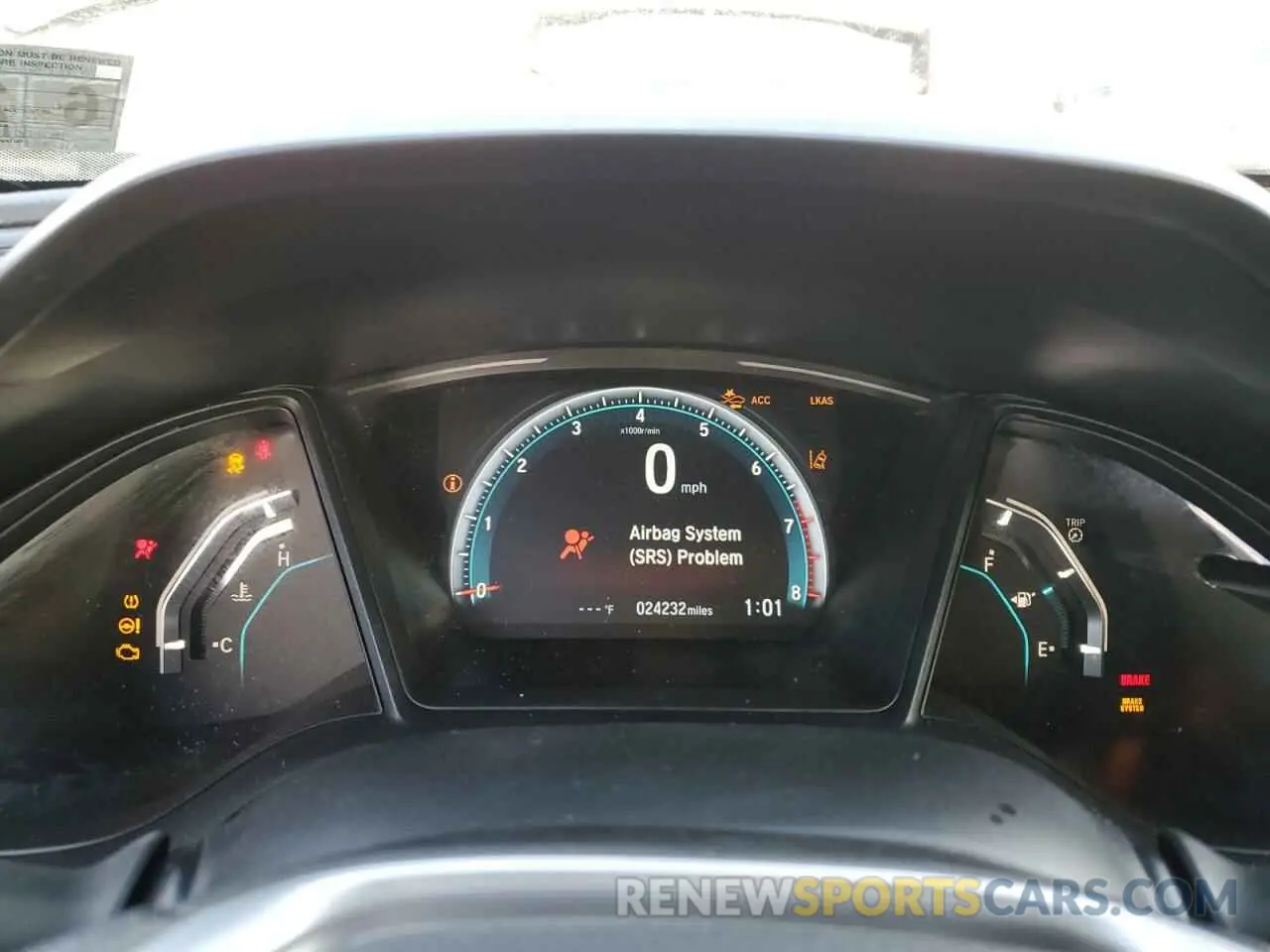 9 fotografías del automóvil dañado 2HGFC2F60MH555266 HONDA CIVIC 2021