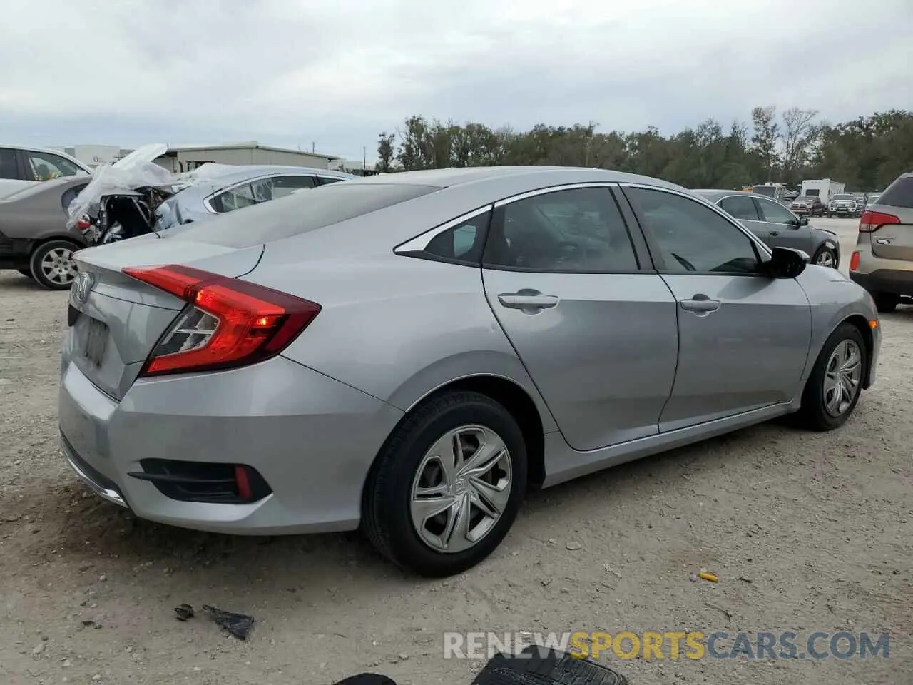 3 fotografías del automóvil dañado 2HGFC2F60MH558250 HONDA CIVIC 2021