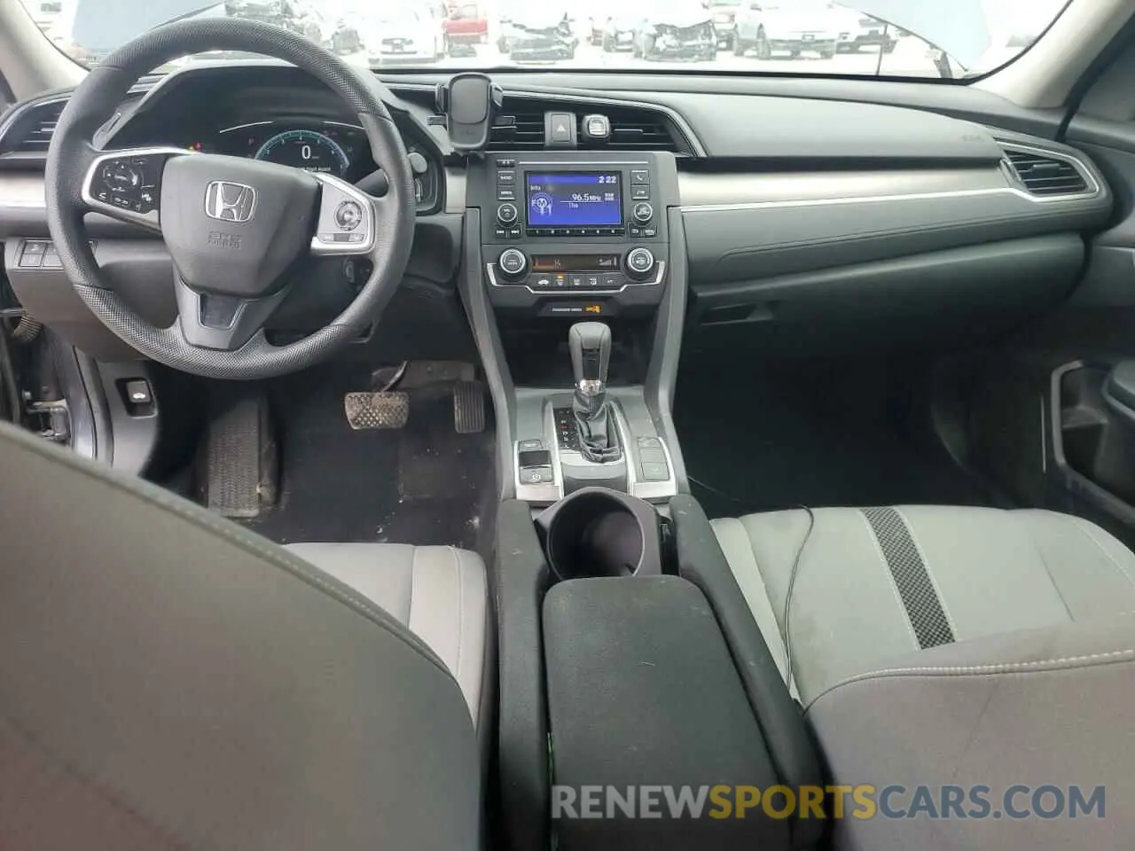 8 fotografías del automóvil dañado 2HGFC2F61MH501958 HONDA CIVIC 2021