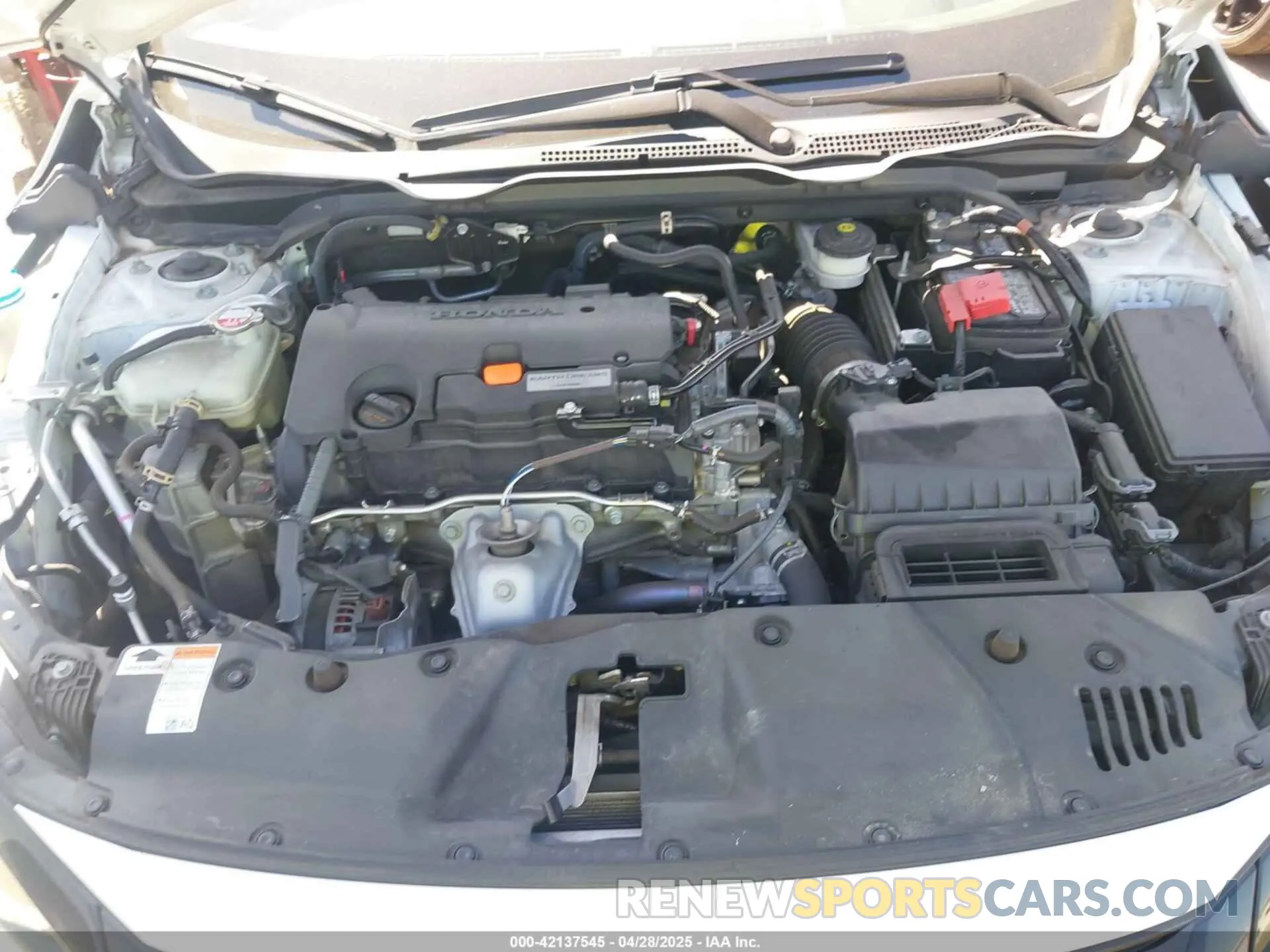 10 fotografías del automóvil dañado 2HGFC2F61MH505475 HONDA CIVIC 2021