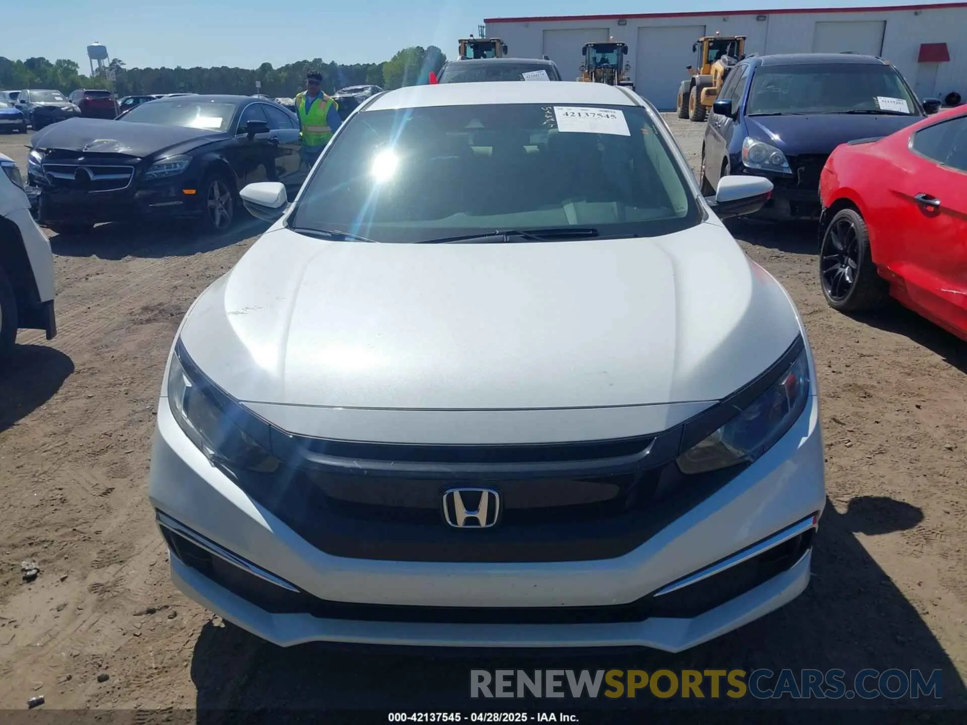 13 fotografías del automóvil dañado 2HGFC2F61MH505475 HONDA CIVIC 2021