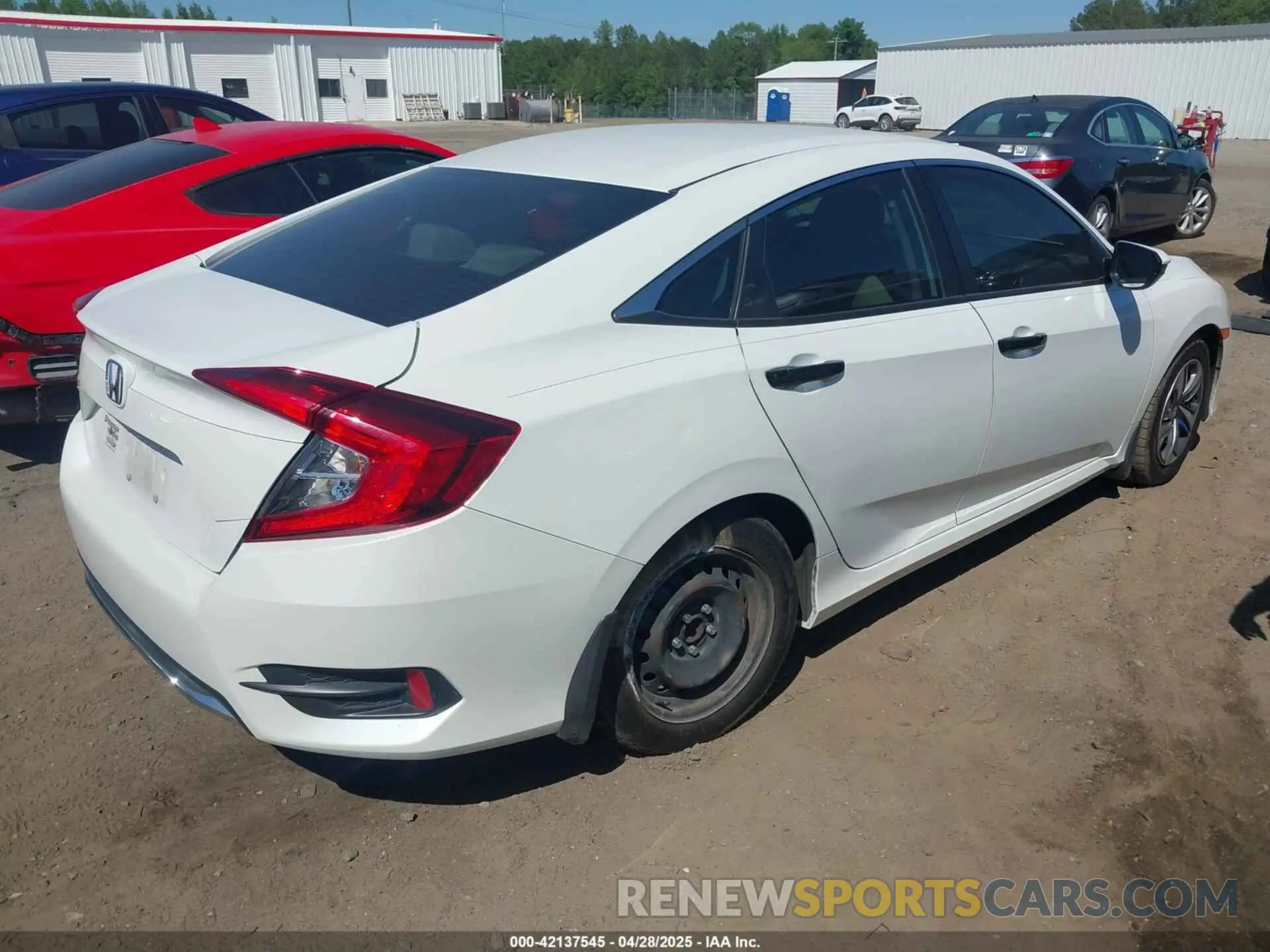 4 fotografías del automóvil dañado 2HGFC2F61MH505475 HONDA CIVIC 2021