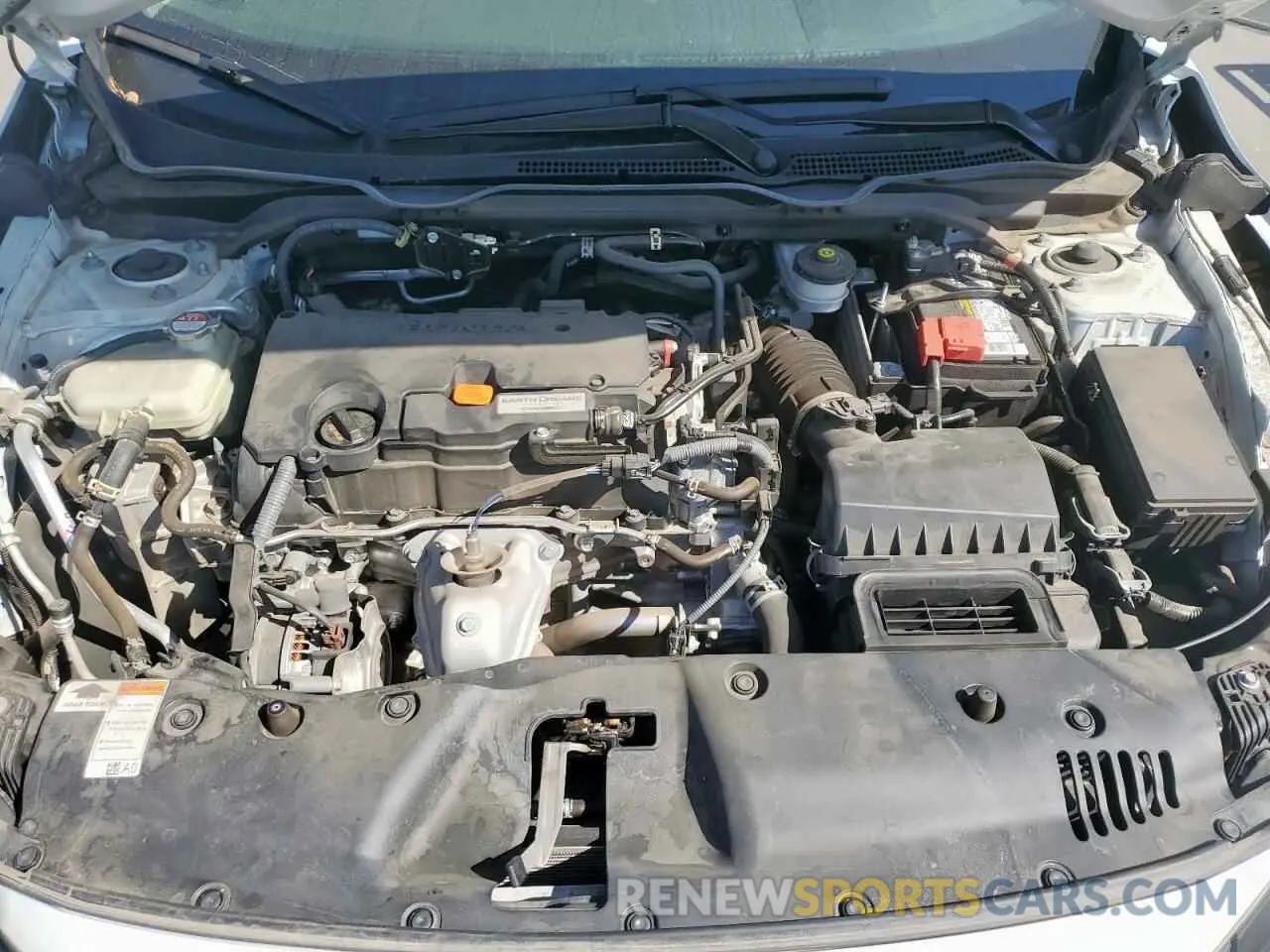 11 fotografías del automóvil dañado 2HGFC2F61MH514368 HONDA CIVIC 2021