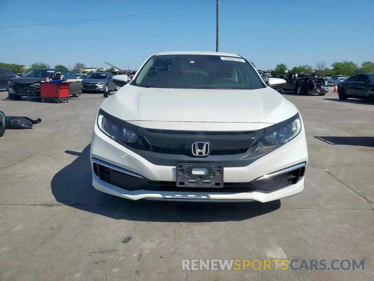 5 fotografías del automóvil dañado 2HGFC2F61MH514368 HONDA CIVIC 2021