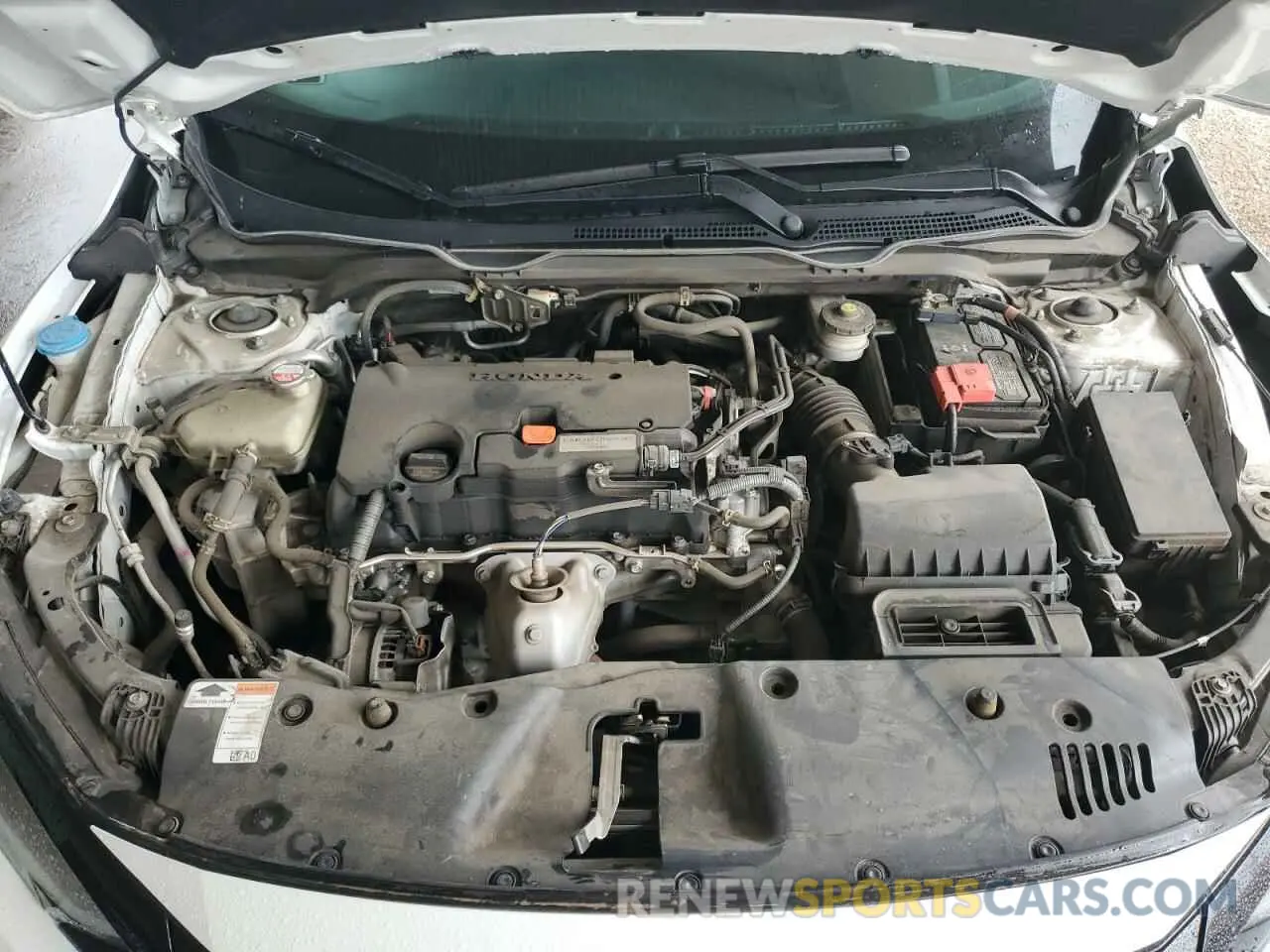 11 fotografías del automóvil dañado 2HGFC2F61MH528299 HONDA CIVIC 2021