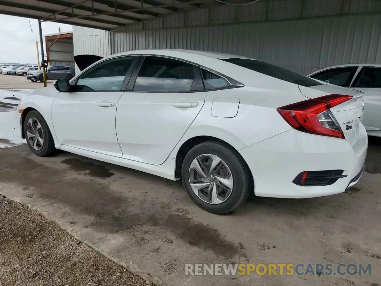 2 fotografías del automóvil dañado 2HGFC2F61MH528299 HONDA CIVIC 2021