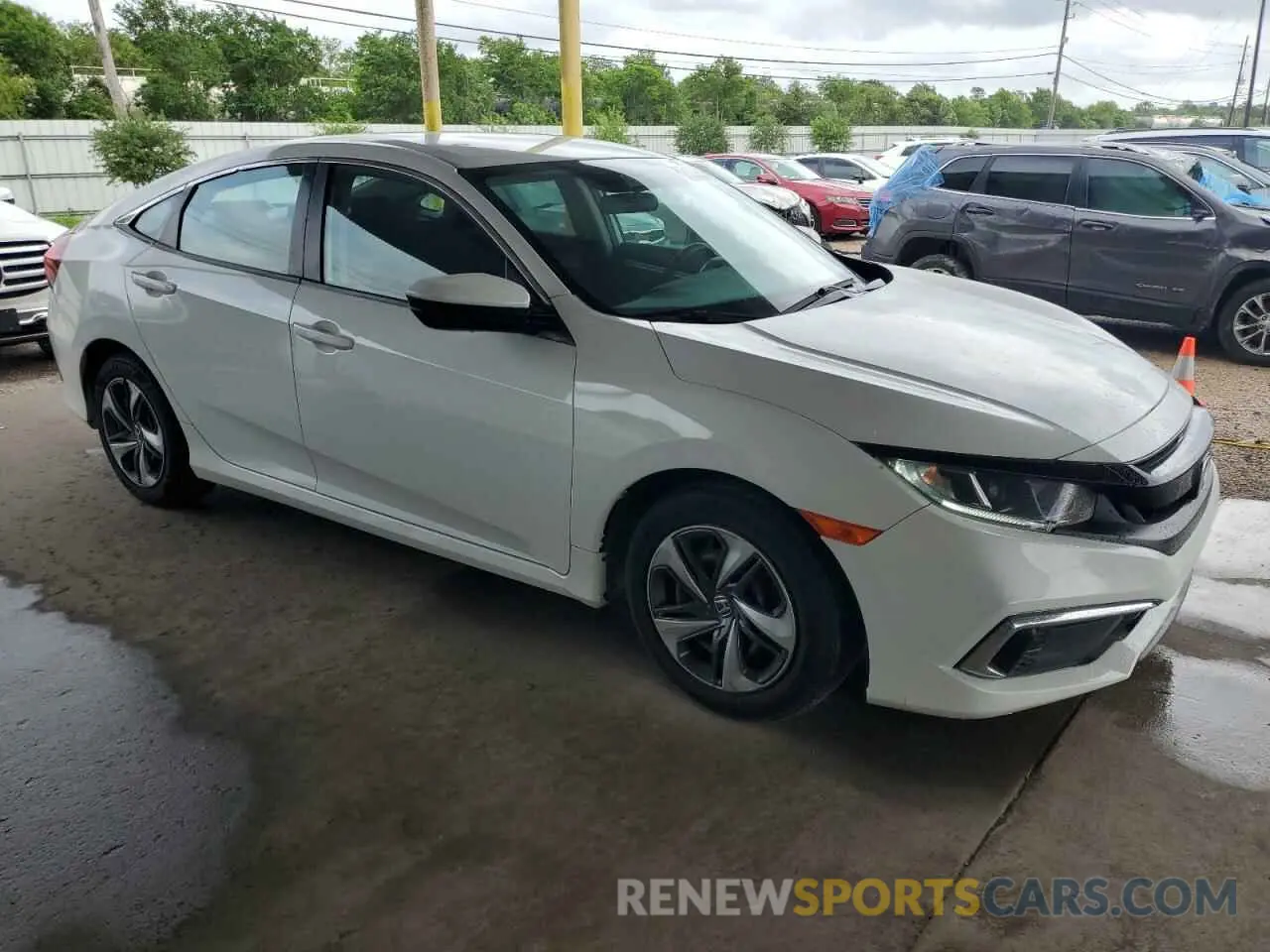 4 fotografías del automóvil dañado 2HGFC2F61MH528299 HONDA CIVIC 2021