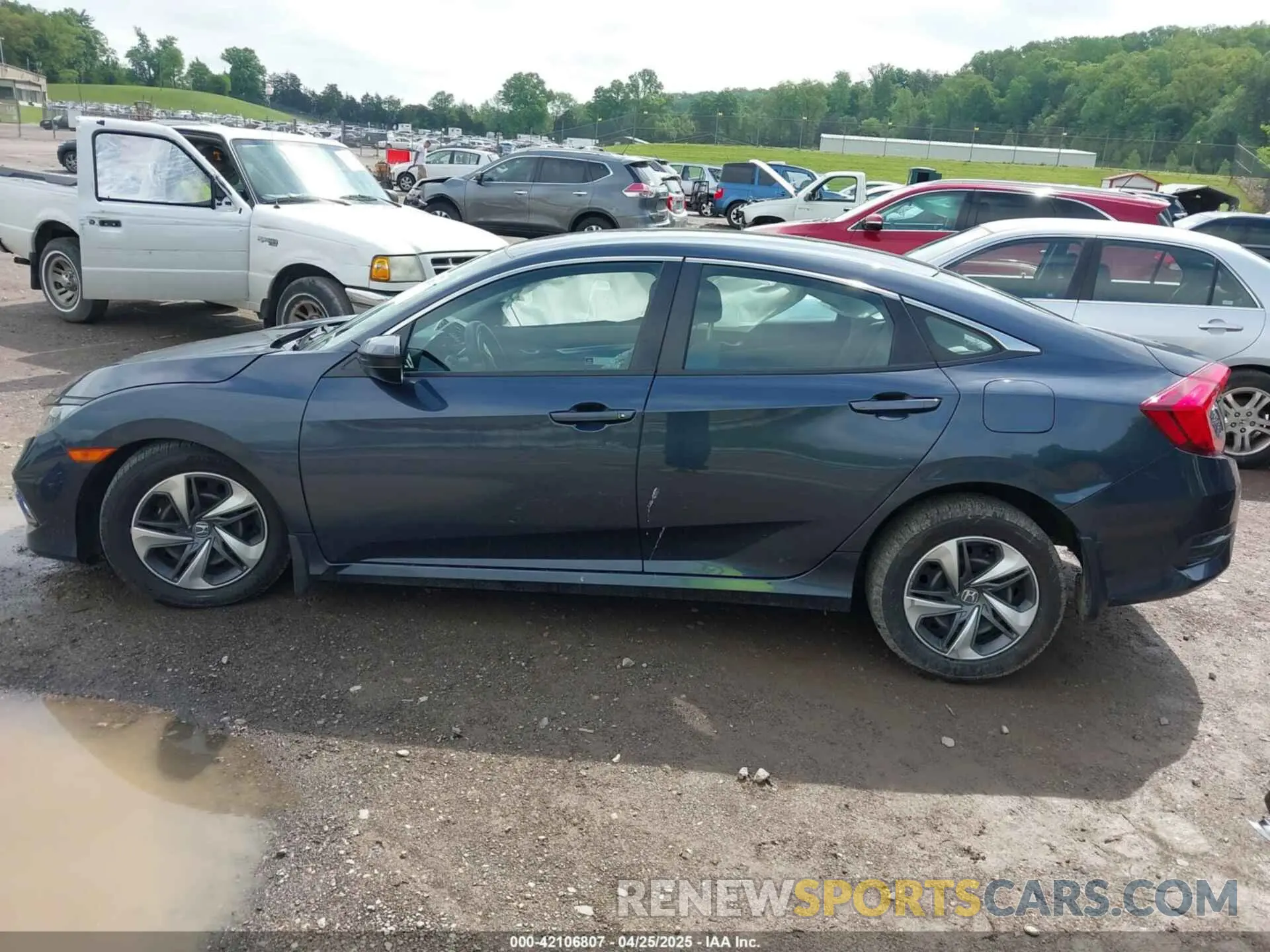 14 fotografías del automóvil dañado 2HGFC2F61MH532479 HONDA CIVIC 2021