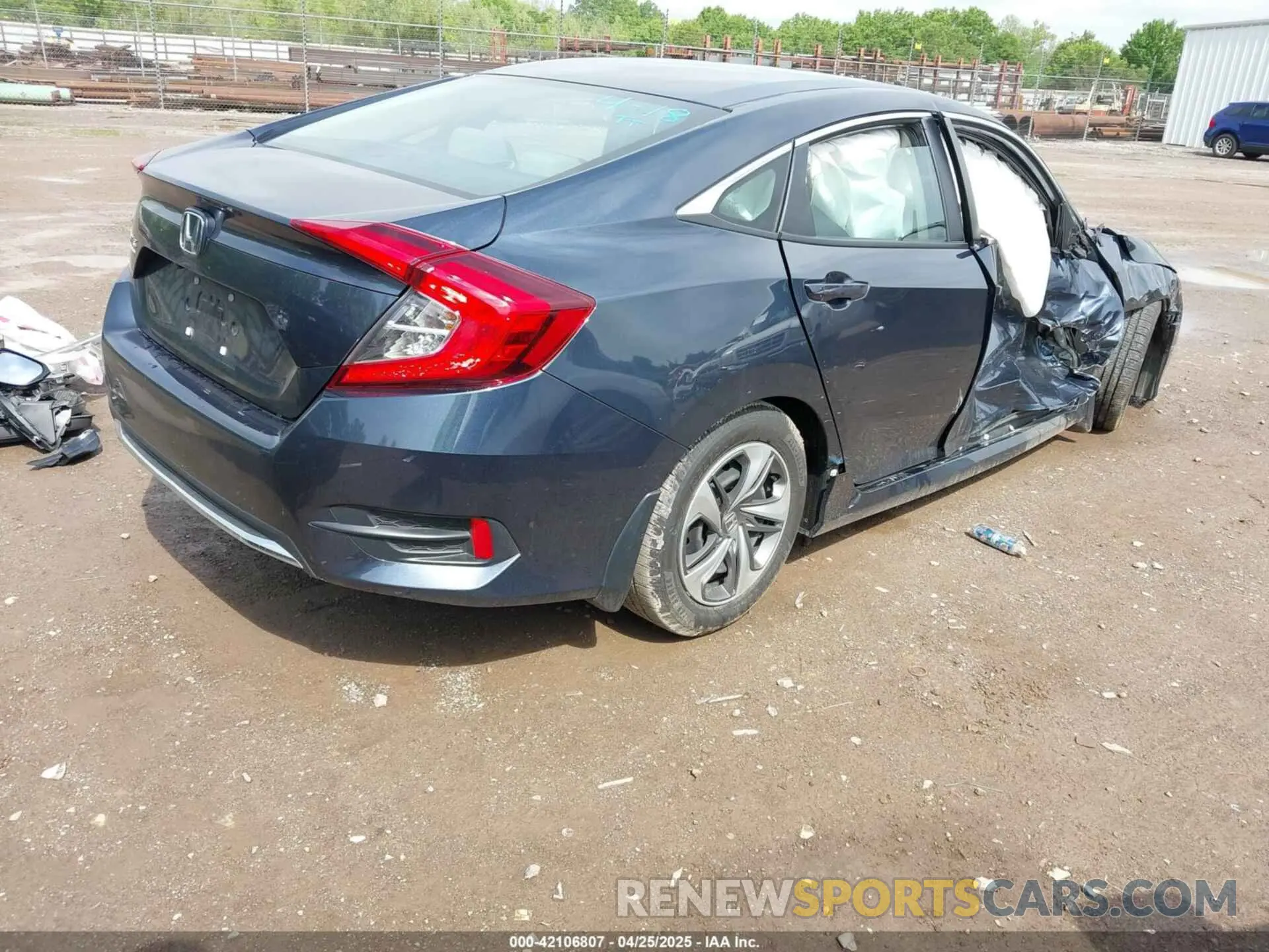 4 fotografías del automóvil dañado 2HGFC2F61MH532479 HONDA CIVIC 2021