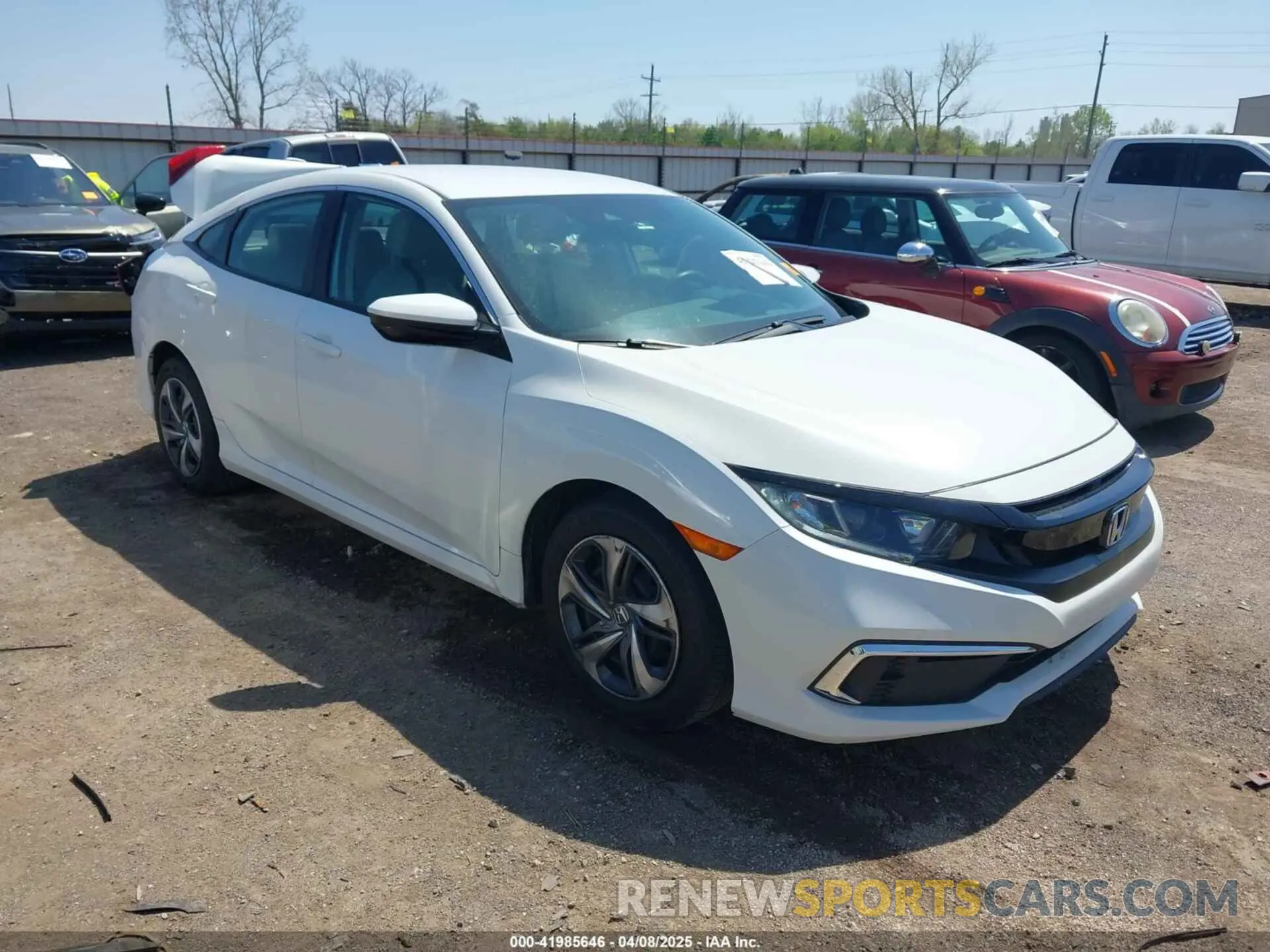 1 fotografías del automóvil dañado 2HGFC2F61MH556913 HONDA CIVIC 2021