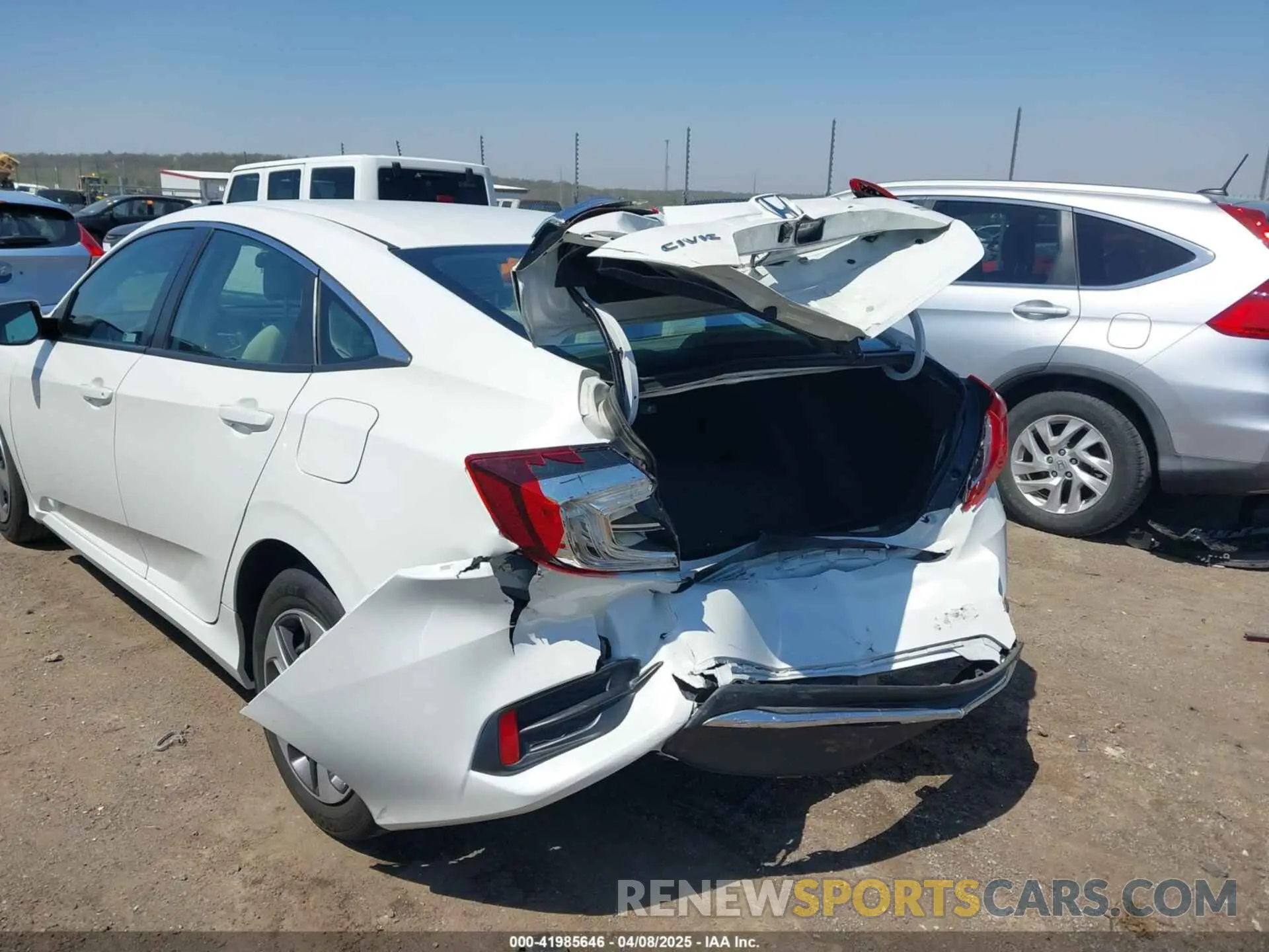 6 fotografías del automóvil dañado 2HGFC2F61MH556913 HONDA CIVIC 2021