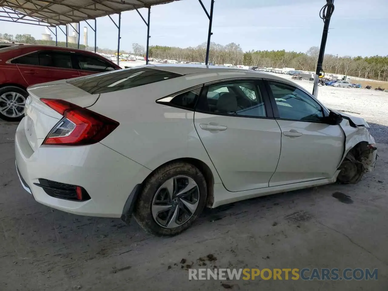 3 fotografías del automóvil dañado 2HGFC2F62MH515870 HONDA CIVIC 2021