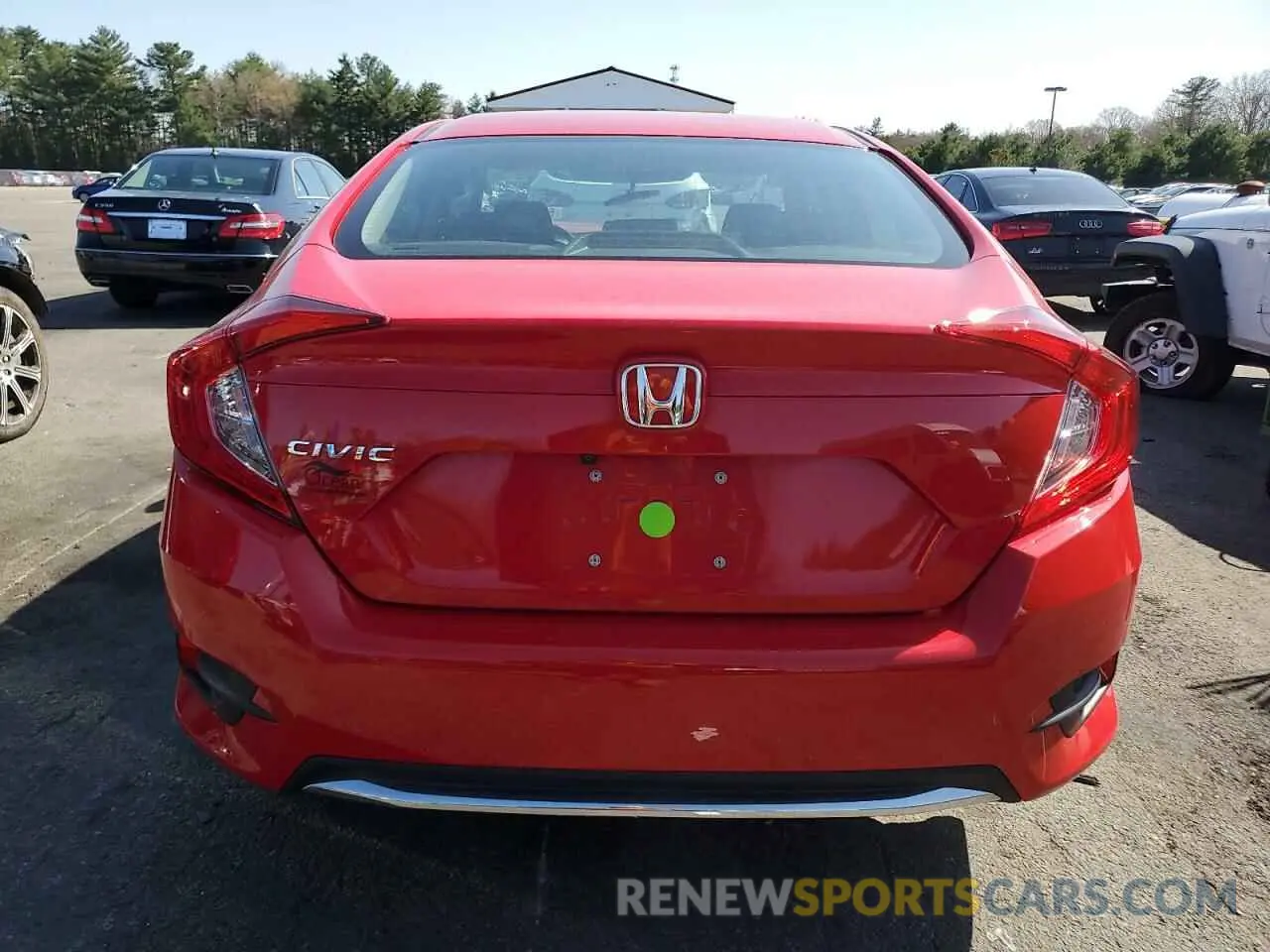 6 fotografías del automóvil dañado 2HGFC2F62MH535519 HONDA CIVIC 2021