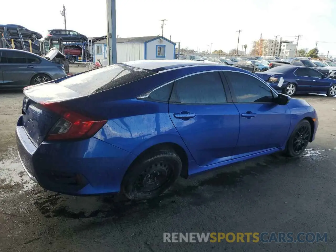 3 fotografías del automóvil dañado 2HGFC2F63MH503632 HONDA CIVIC 2021