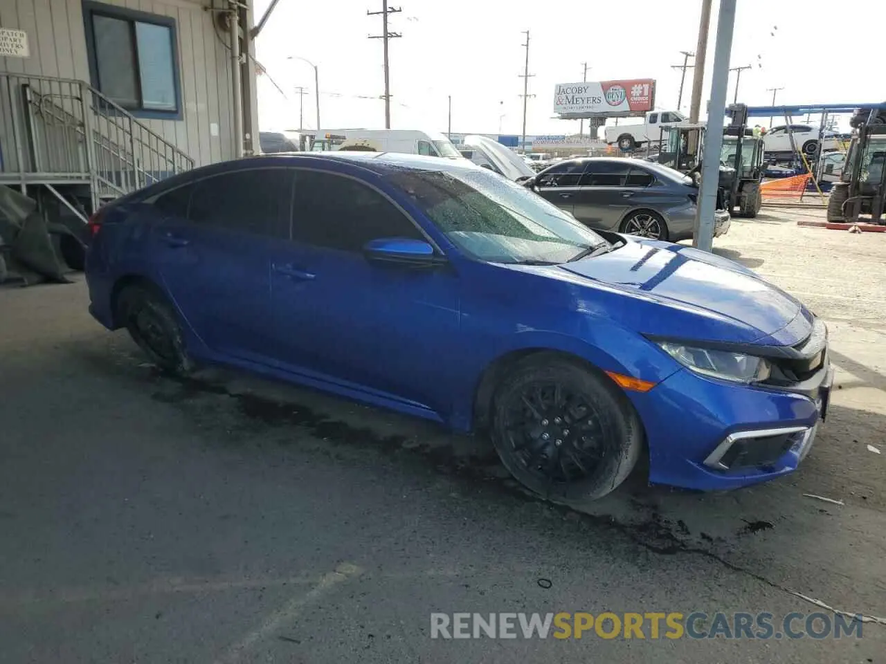 4 fotografías del automóvil dañado 2HGFC2F63MH503632 HONDA CIVIC 2021