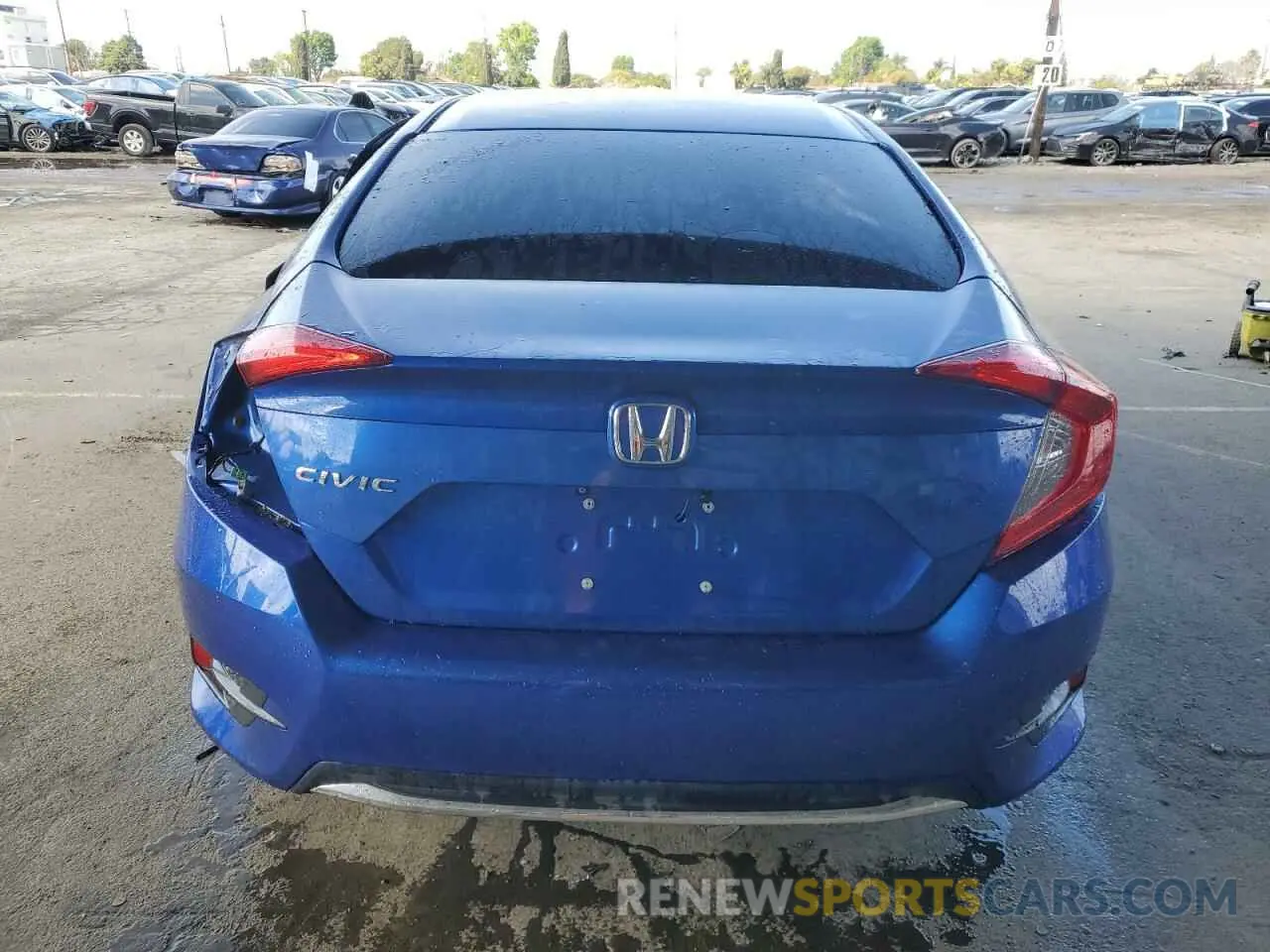 6 fotografías del automóvil dañado 2HGFC2F63MH503632 HONDA CIVIC 2021
