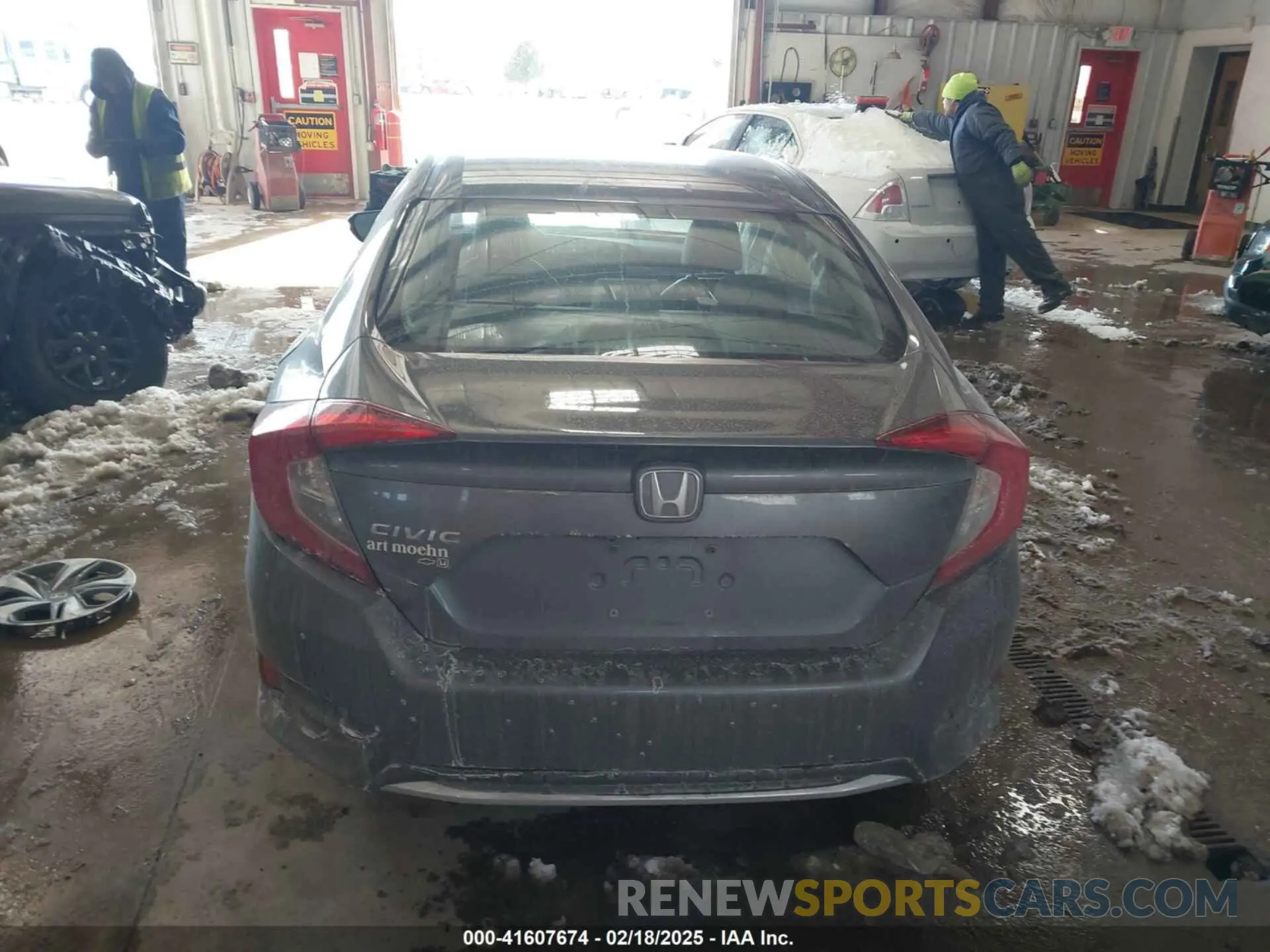 16 fotografías del automóvil dañado 2HGFC2F63MH523086 HONDA CIVIC 2021