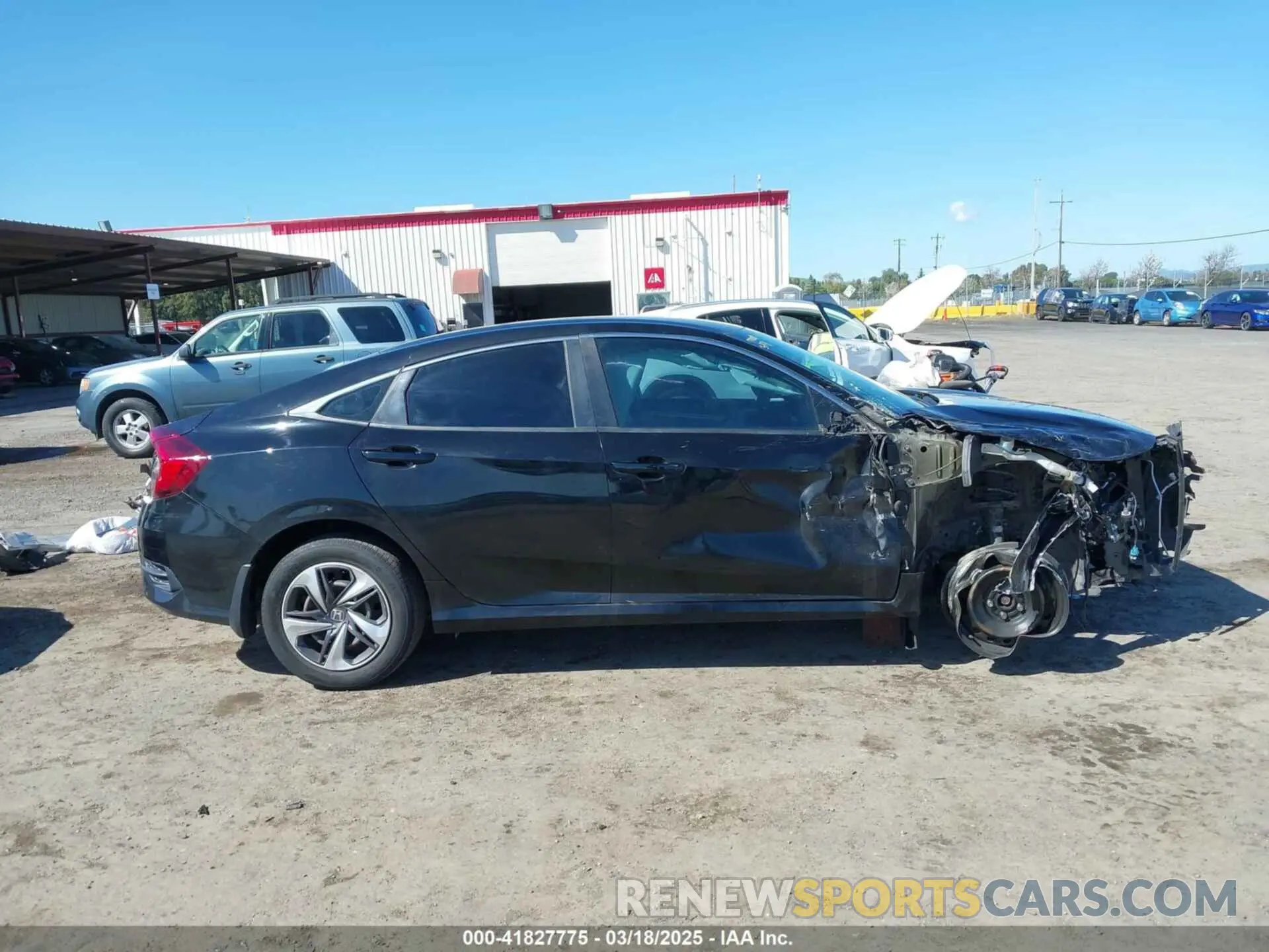 14 fotografías del automóvil dañado 2HGFC2F63MH525663 HONDA CIVIC 2021