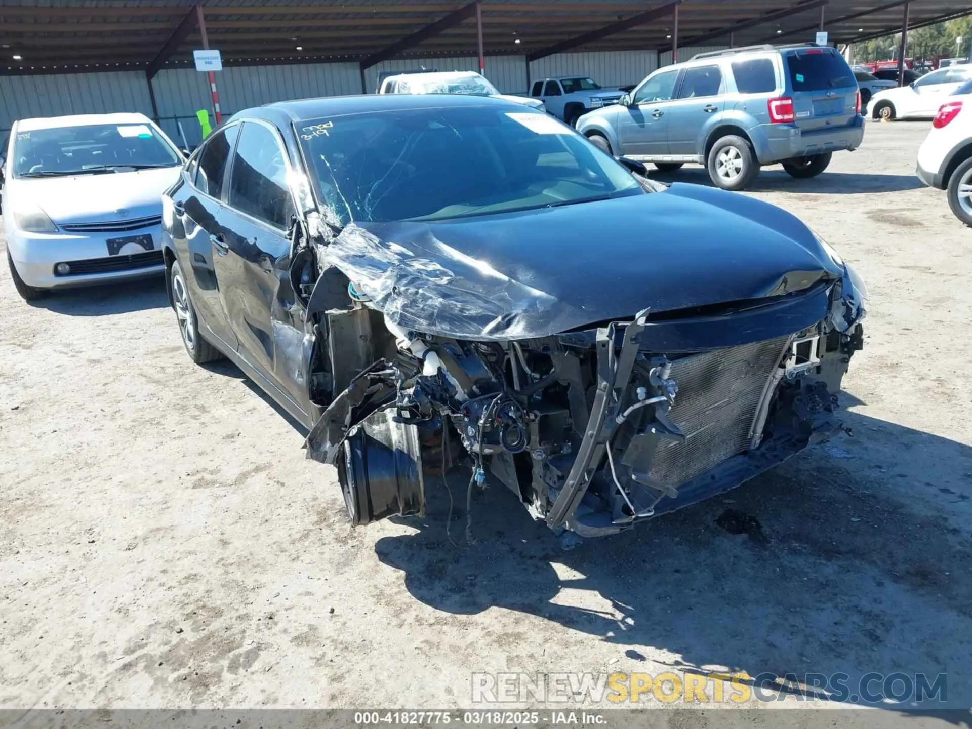6 fotografías del automóvil dañado 2HGFC2F63MH525663 HONDA CIVIC 2021