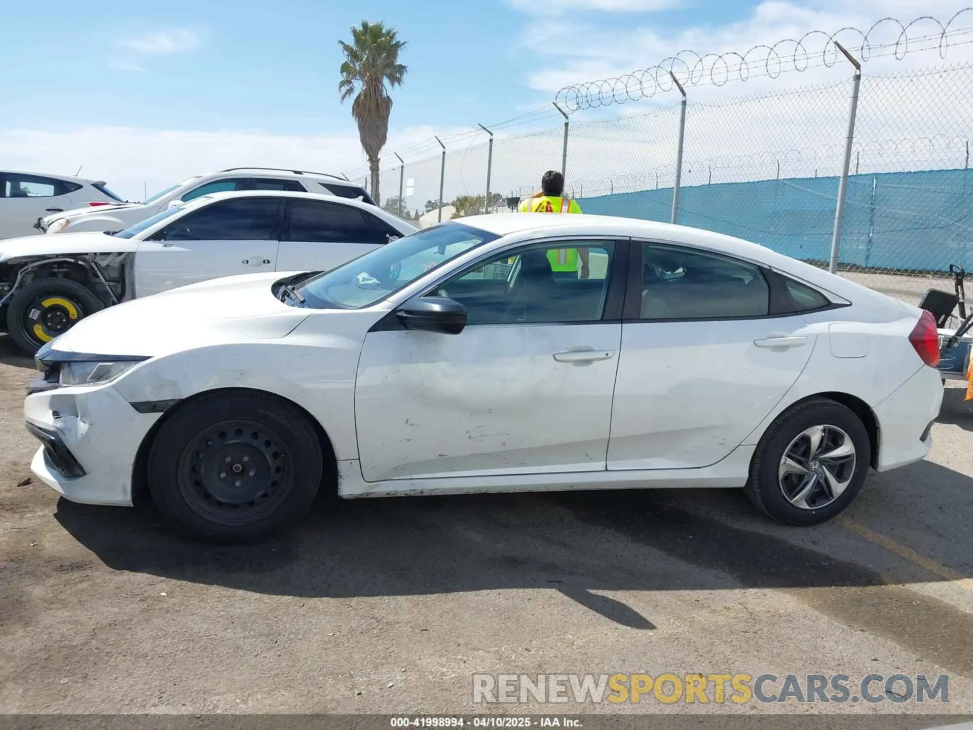 14 fotografías del automóvil dañado 2HGFC2F63MH528644 HONDA CIVIC 2021