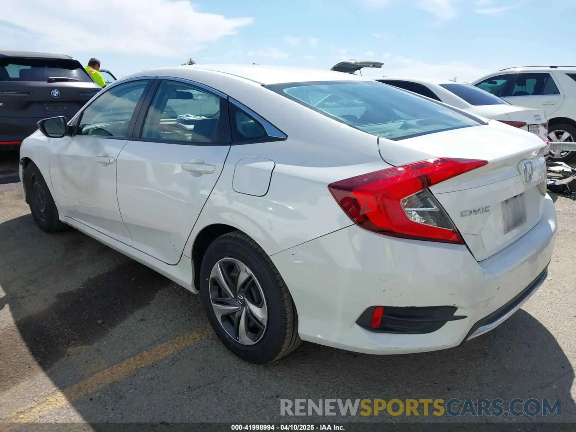 3 fotografías del automóvil dañado 2HGFC2F63MH528644 HONDA CIVIC 2021