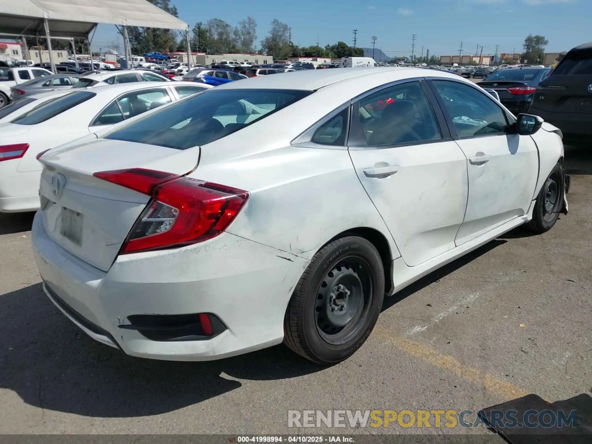 4 fotografías del automóvil dañado 2HGFC2F63MH528644 HONDA CIVIC 2021