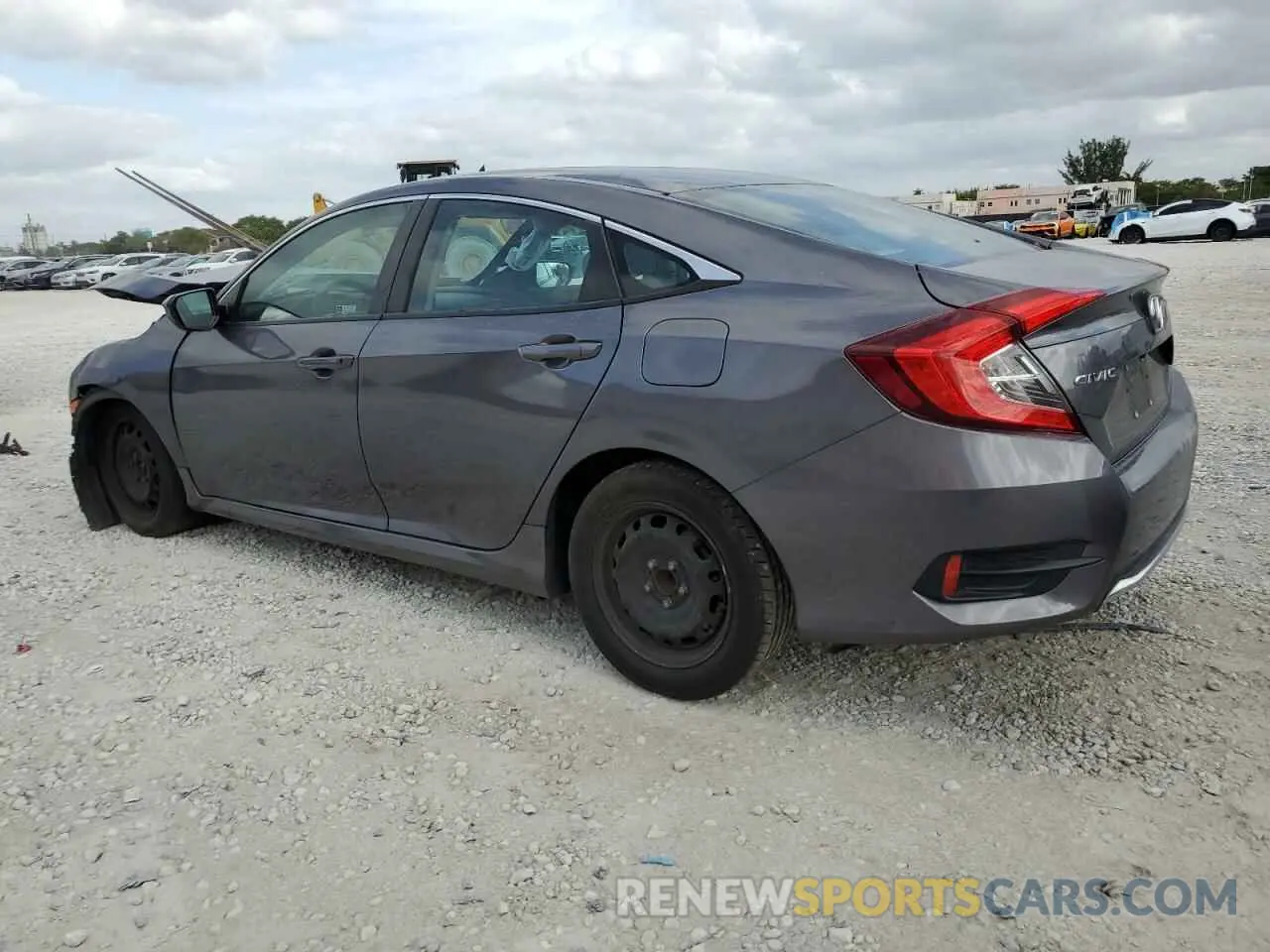 2 fotografías del automóvil dañado 2HGFC2F63MH532399 HONDA CIVIC 2021