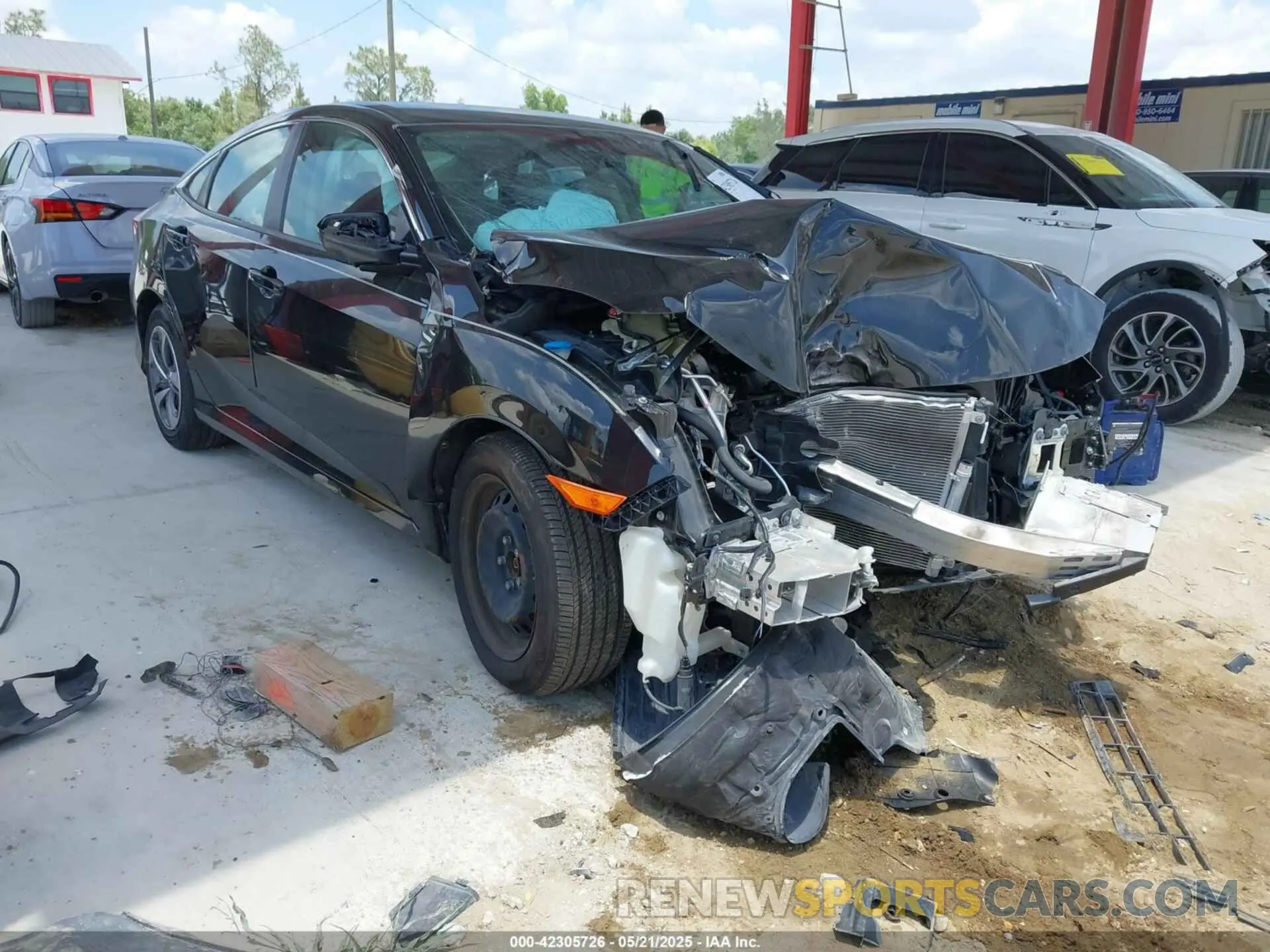 1 fotografías del automóvil dañado 2HGFC2F63MH539952 HONDA CIVIC 2021