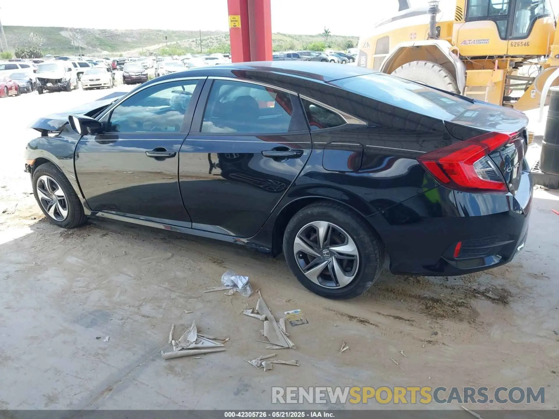 14 fotografías del automóvil dañado 2HGFC2F63MH539952 HONDA CIVIC 2021