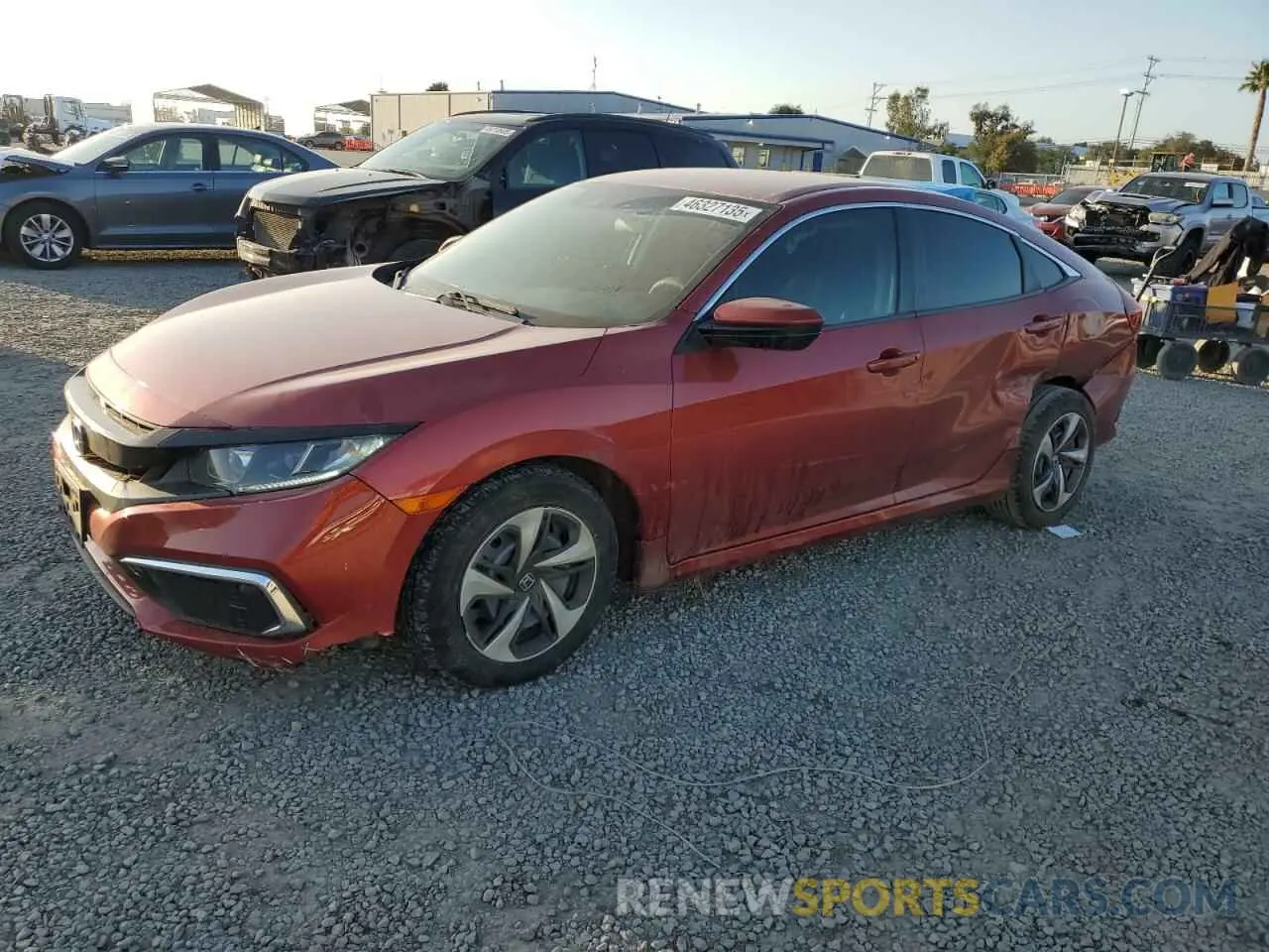 1 fotografías del automóvil dañado 2HGFC2F63MH542611 HONDA CIVIC 2021