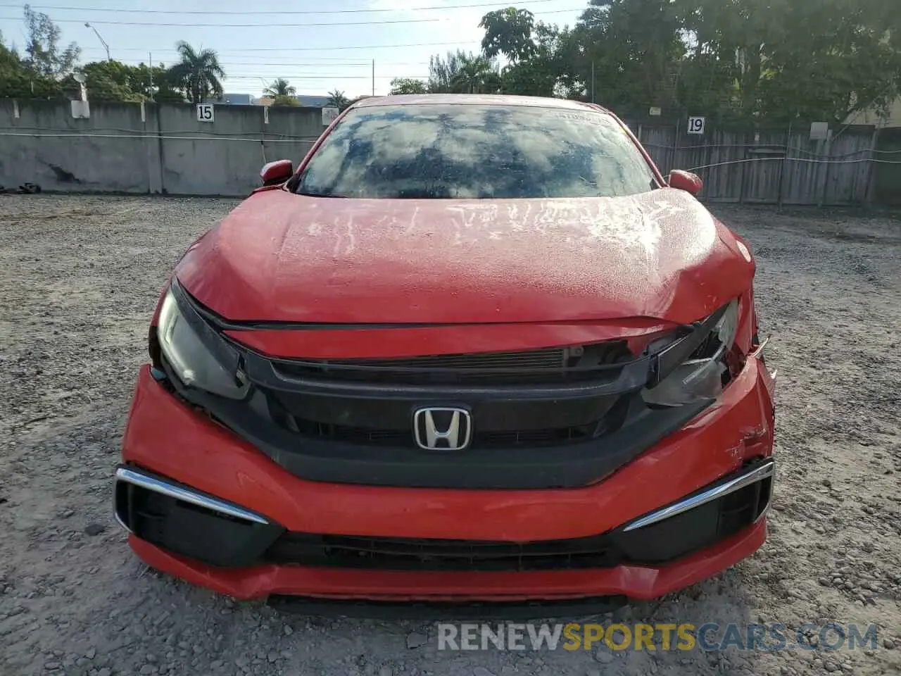 5 fotografías del automóvil dañado 2HGFC2F63MH545587 HONDA CIVIC 2021