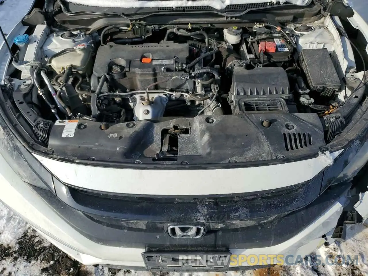 11 fotografías del automóvil dañado 2HGFC2F63MH550062 HONDA CIVIC 2021