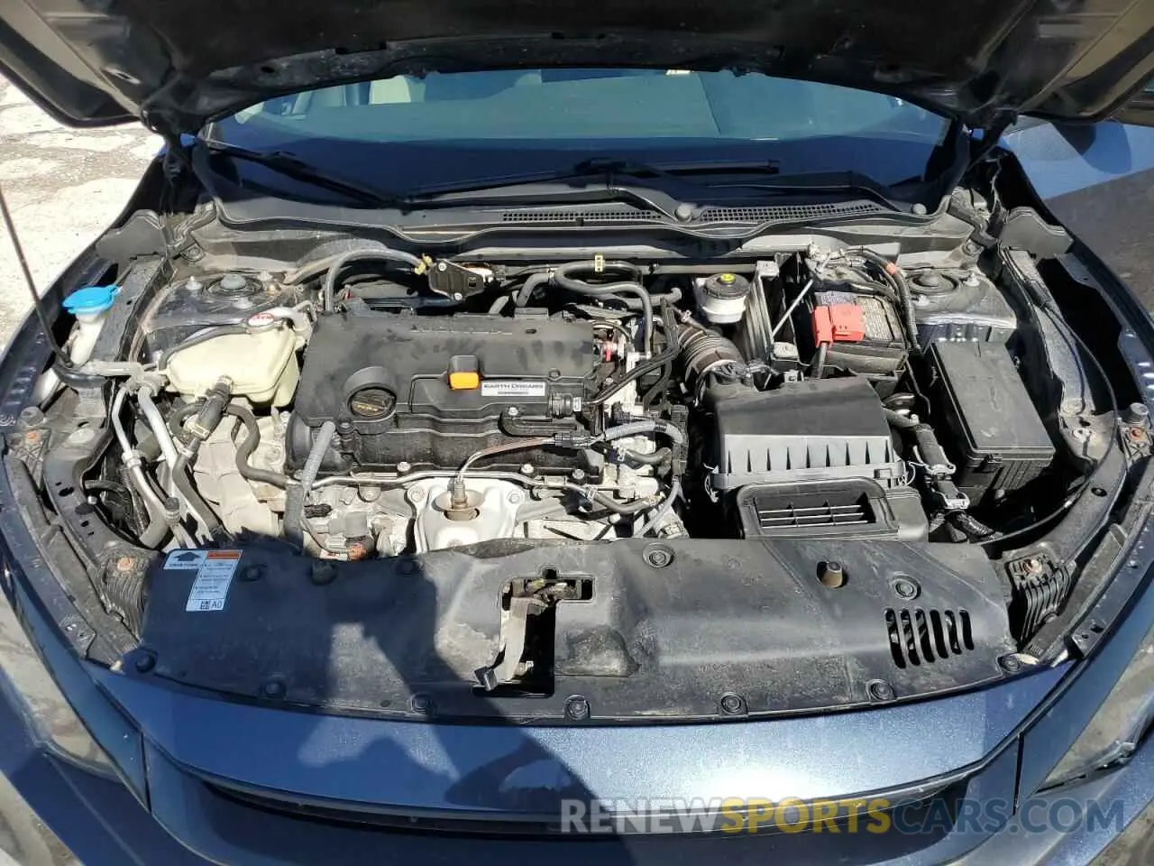 12 fotografías del automóvil dañado 2HGFC2F64MH507592 HONDA CIVIC 2021