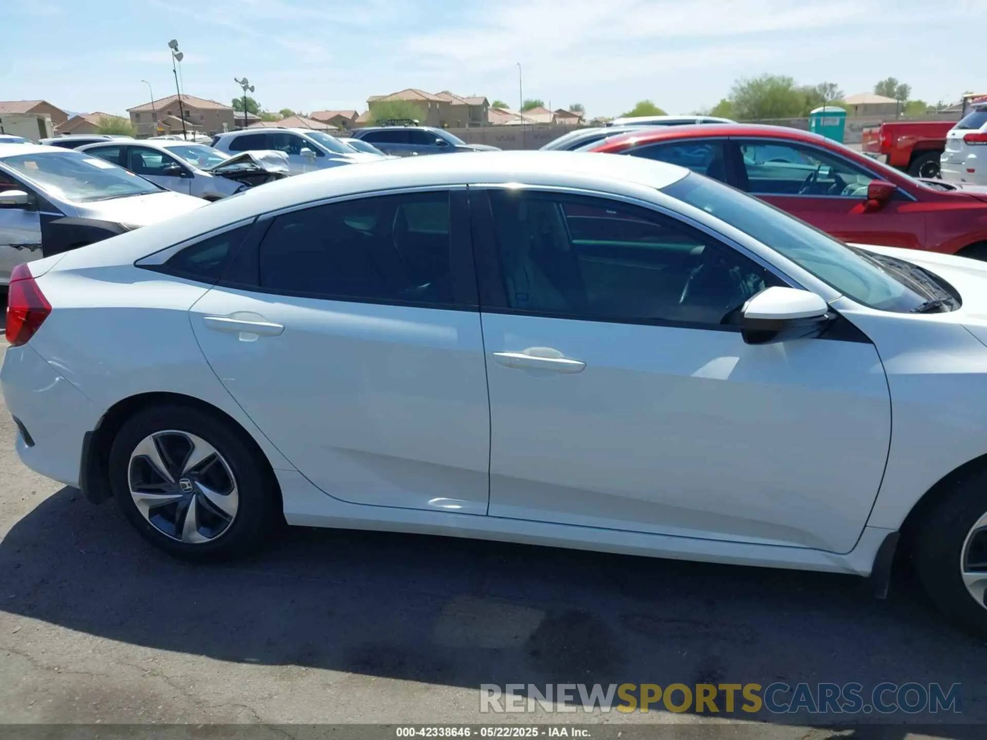 13 fotografías del automóvil dañado 2HGFC2F64MH514994 HONDA CIVIC 2021