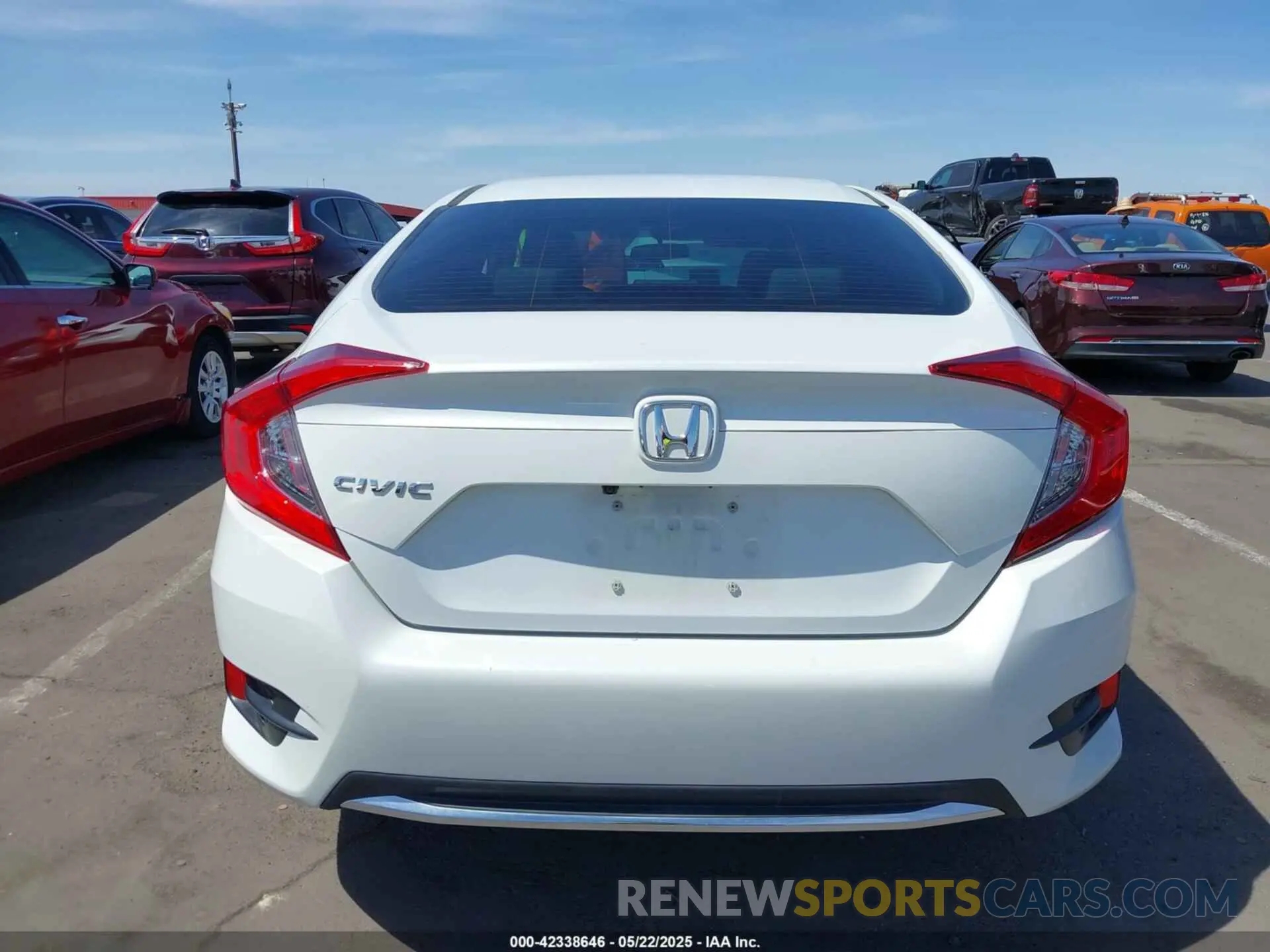 16 fotografías del automóvil dañado 2HGFC2F64MH514994 HONDA CIVIC 2021