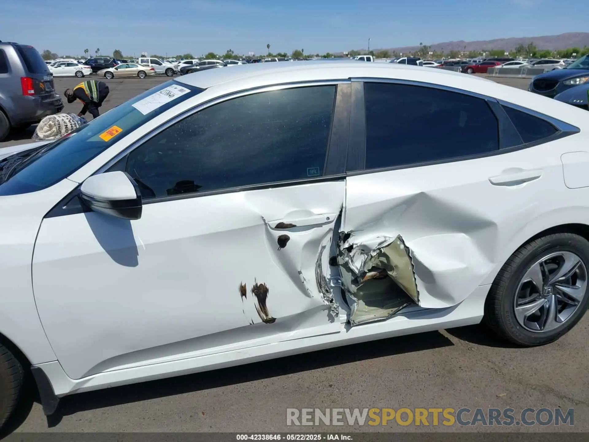 6 fotografías del automóvil dañado 2HGFC2F64MH514994 HONDA CIVIC 2021