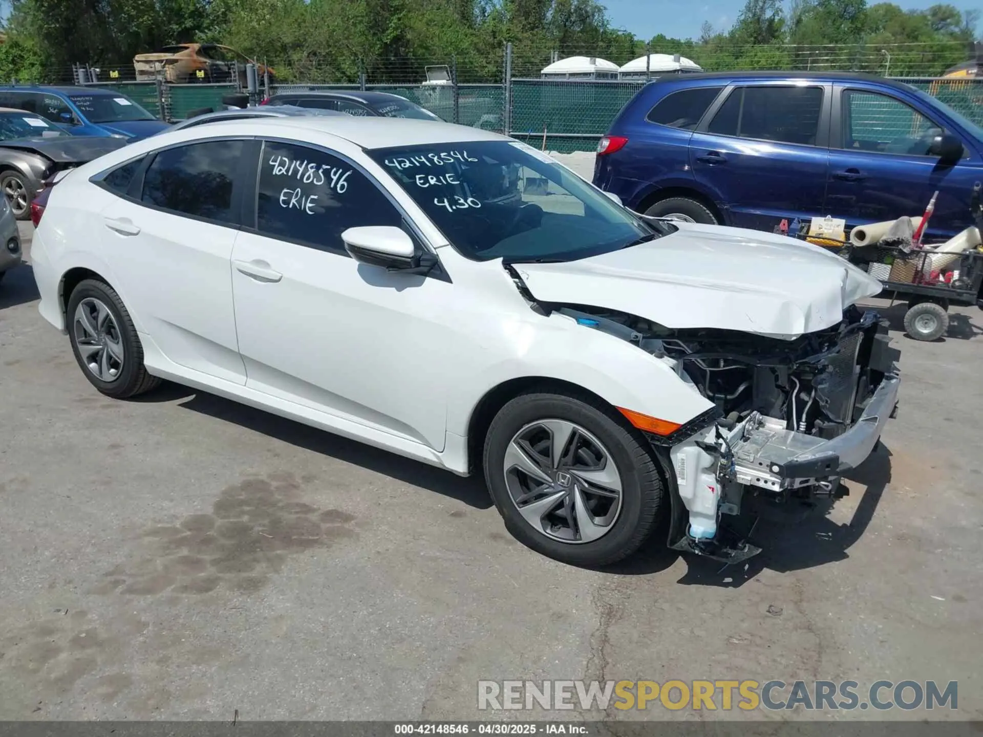 1 fotografías del automóvil dañado 2HGFC2F64MH520410 HONDA CIVIC 2021