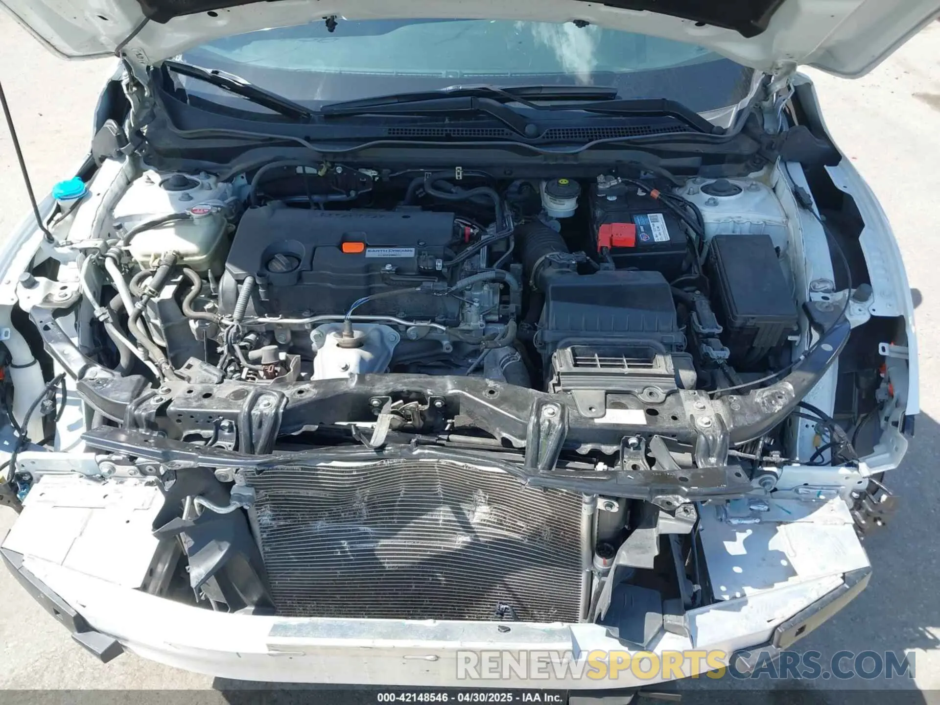10 fotografías del automóvil dañado 2HGFC2F64MH520410 HONDA CIVIC 2021