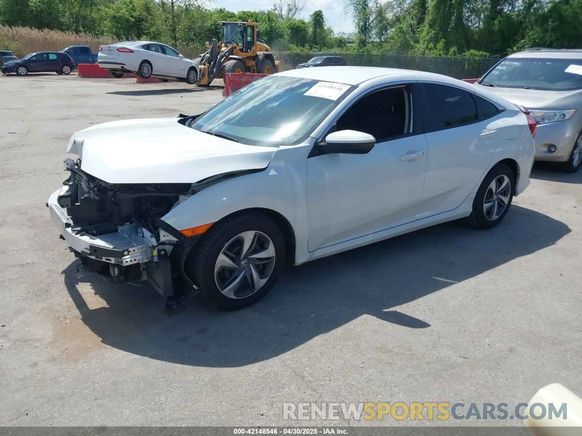 2 fotografías del automóvil dañado 2HGFC2F64MH520410 HONDA CIVIC 2021