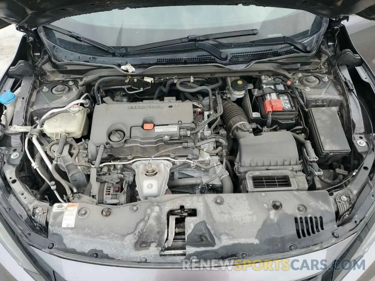 11 fotografías del automóvil dañado 2HGFC2F64MH545677 HONDA CIVIC 2021