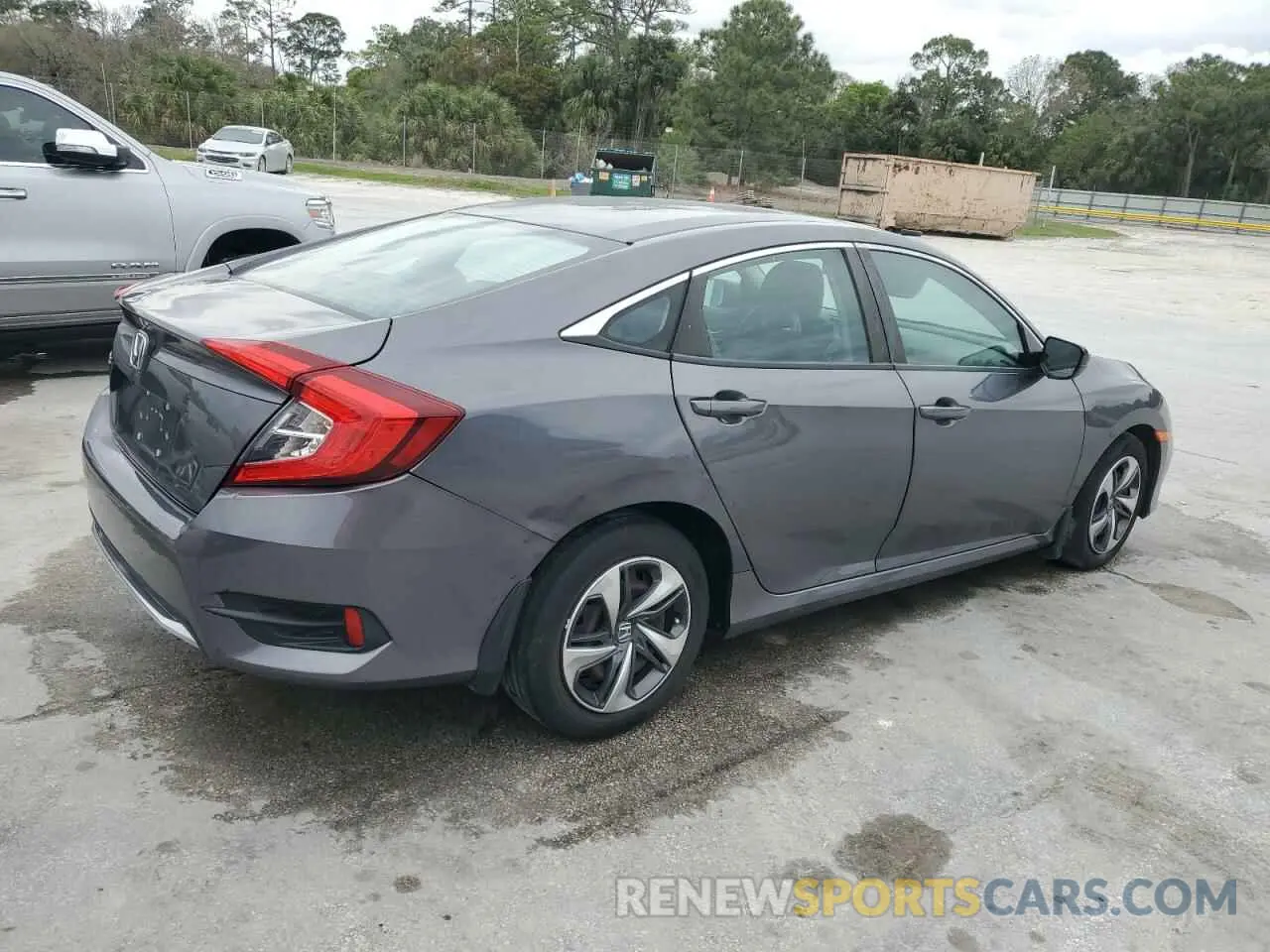 3 fotografías del automóvil dañado 2HGFC2F64MH545677 HONDA CIVIC 2021