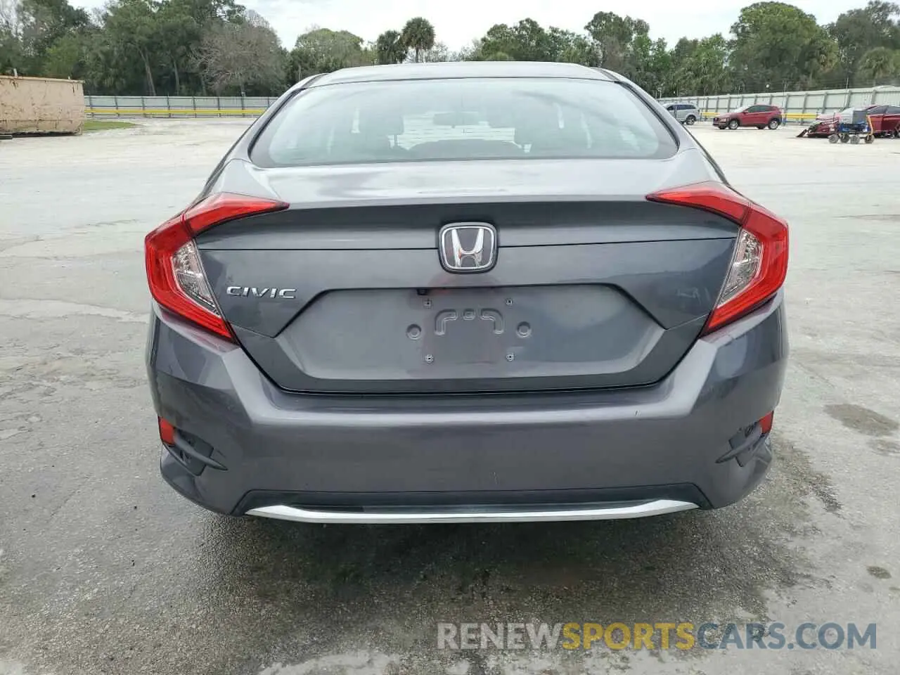 6 fotografías del automóvil dañado 2HGFC2F64MH545677 HONDA CIVIC 2021