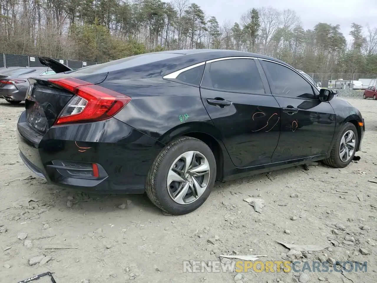 3 fotografías del automóvil dañado 2HGFC2F64MH547123 HONDA CIVIC 2021
